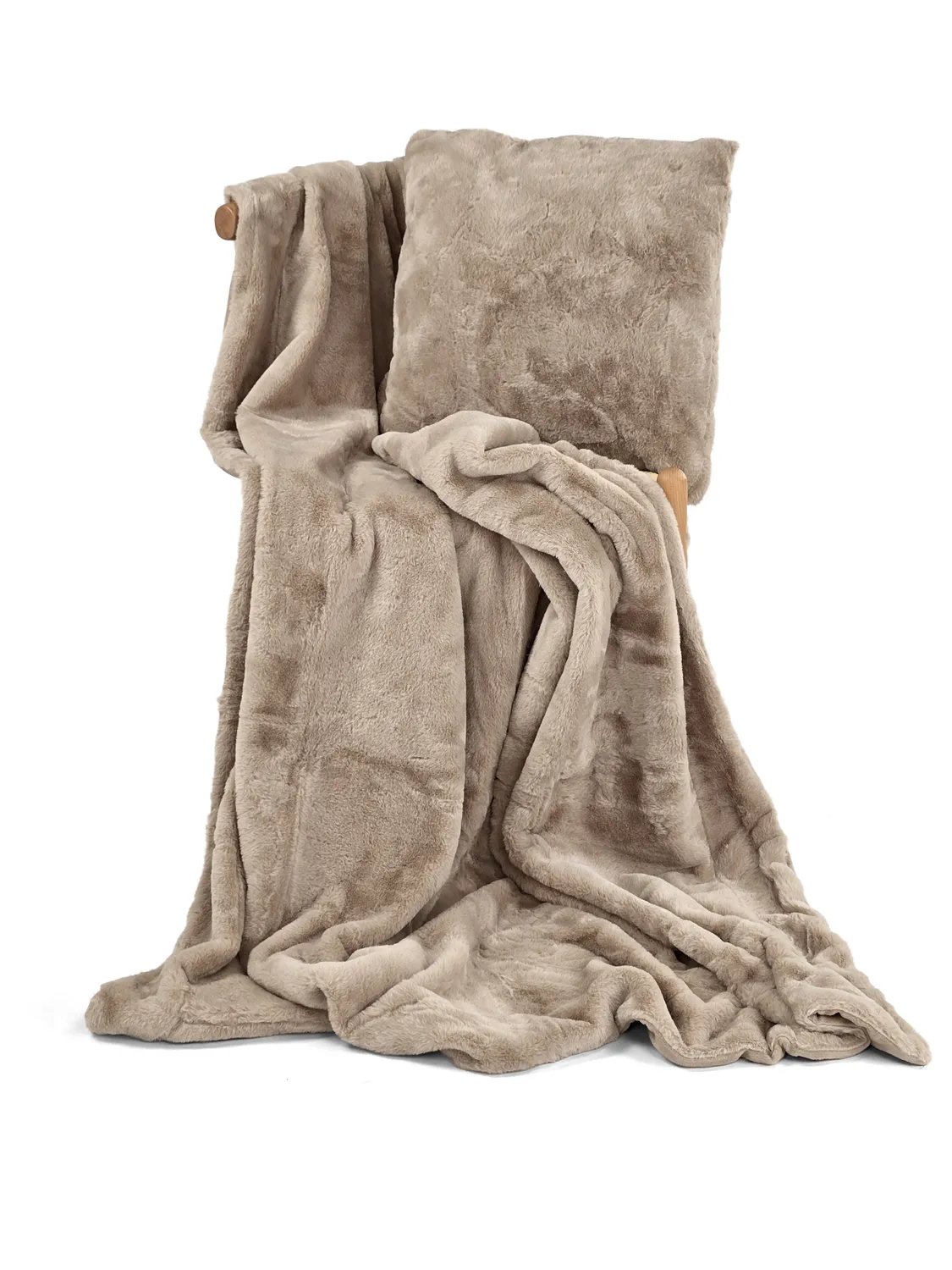 Cushion cover - Aranga Super Soft (brown)