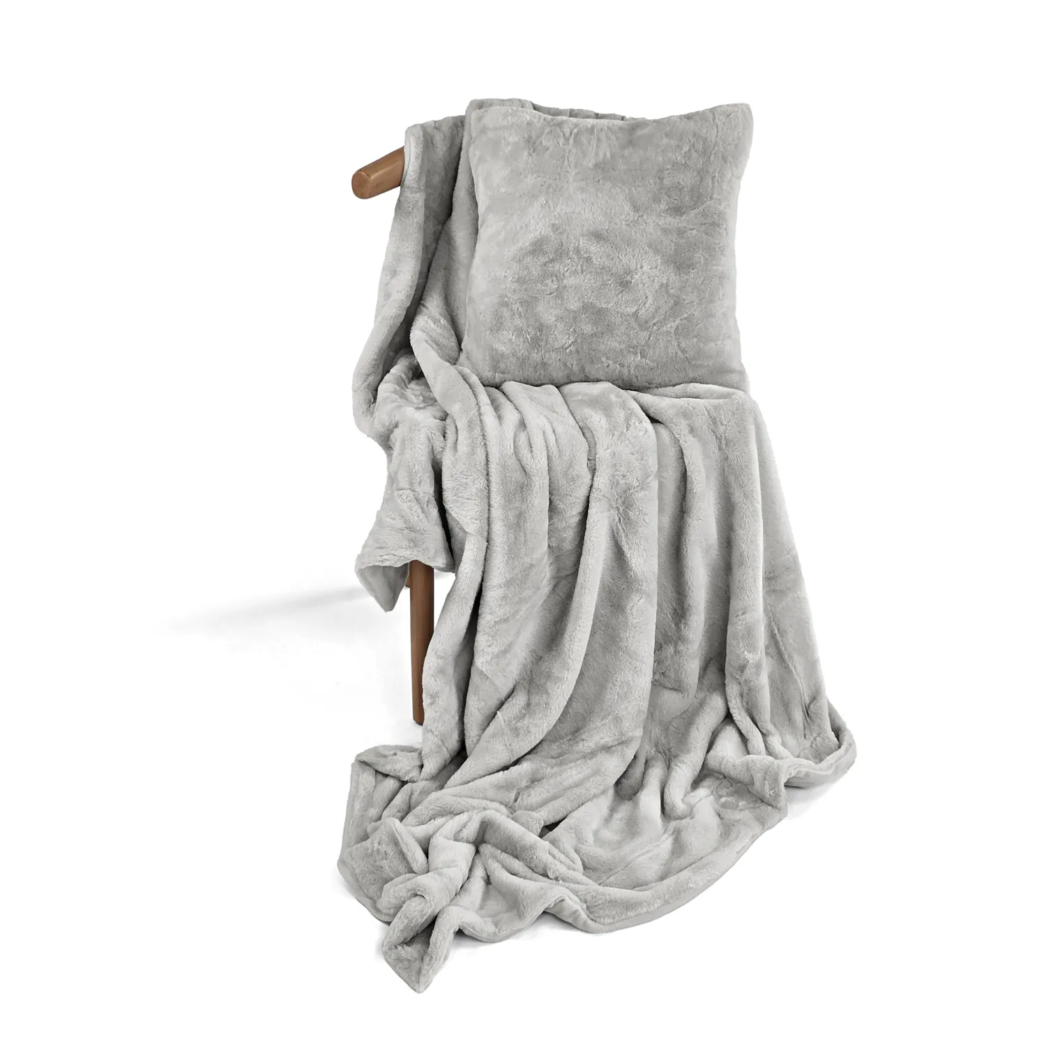 Cushion cover - Aranga Super Soft (grey)