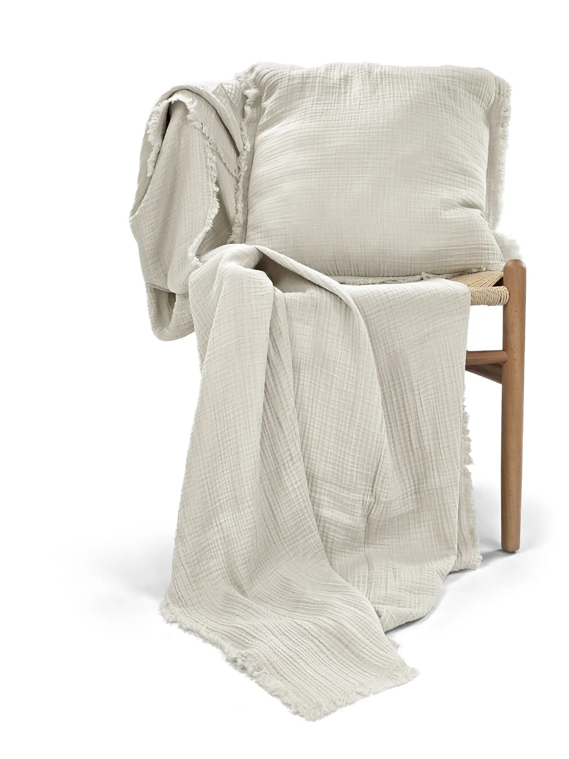 Cushion cover - Dorena (grey)