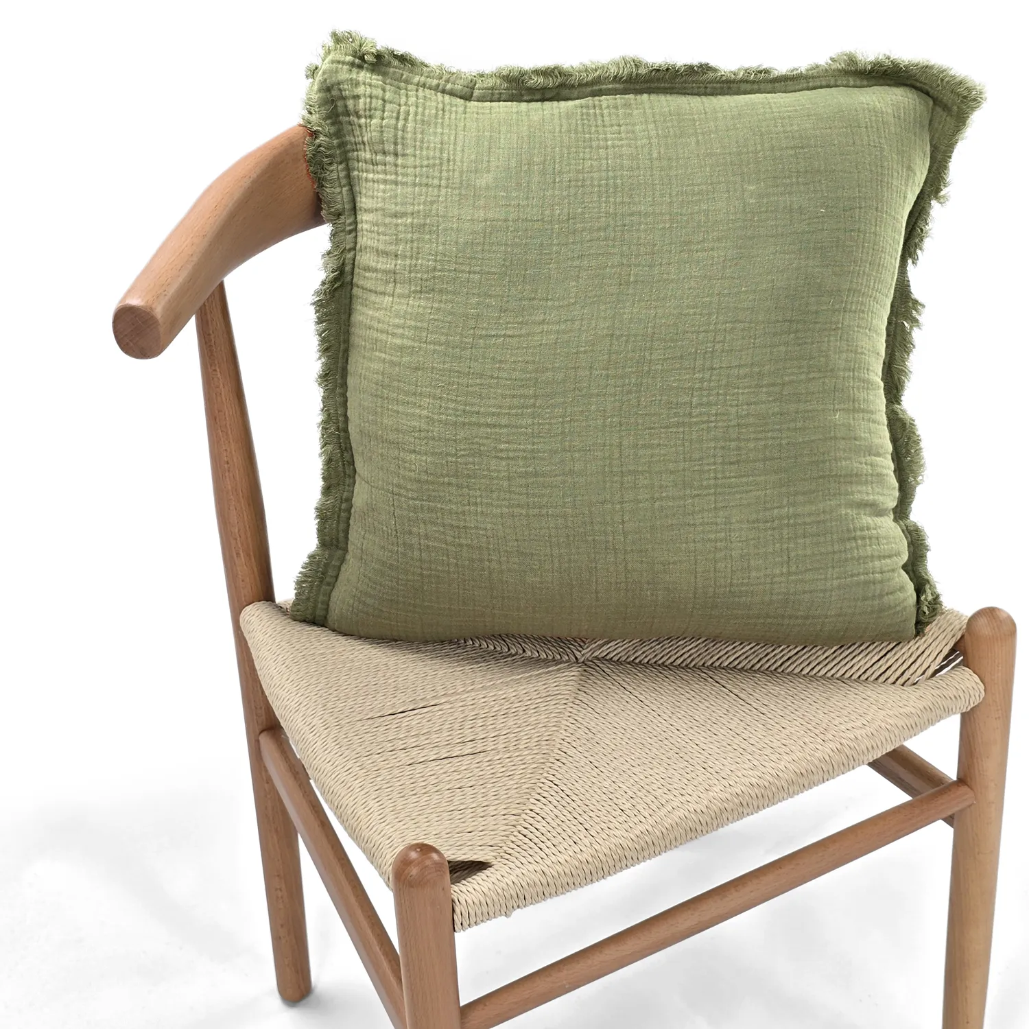 Cushion cover - Dorena (green)