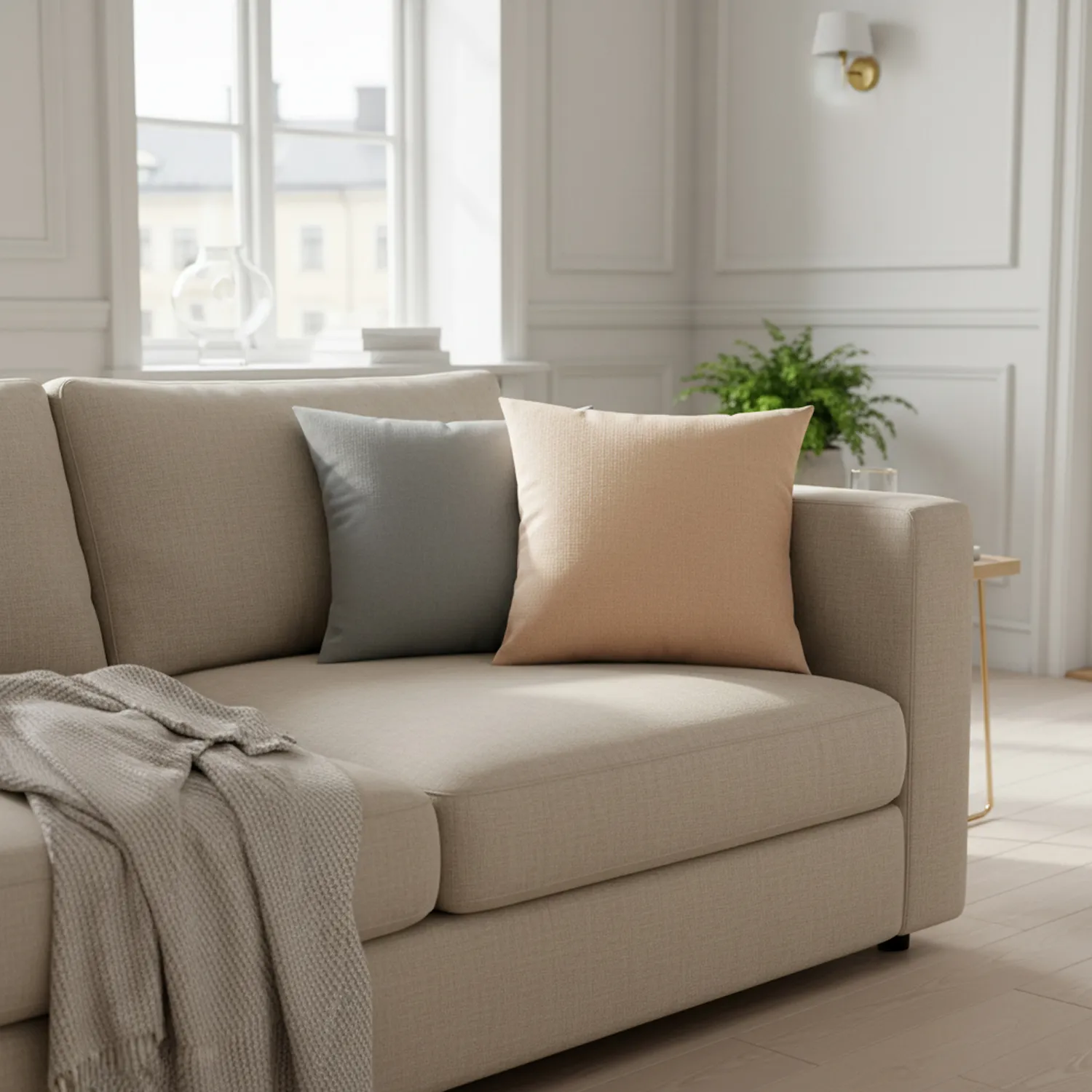 Cushion cover - Luana (beige)