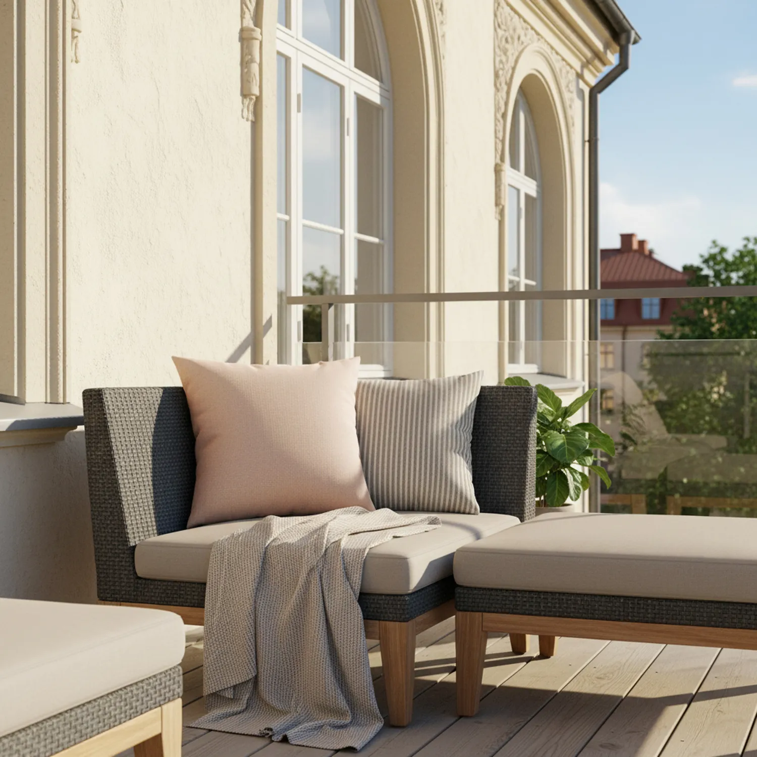 Cushion cover - Luana (beige)