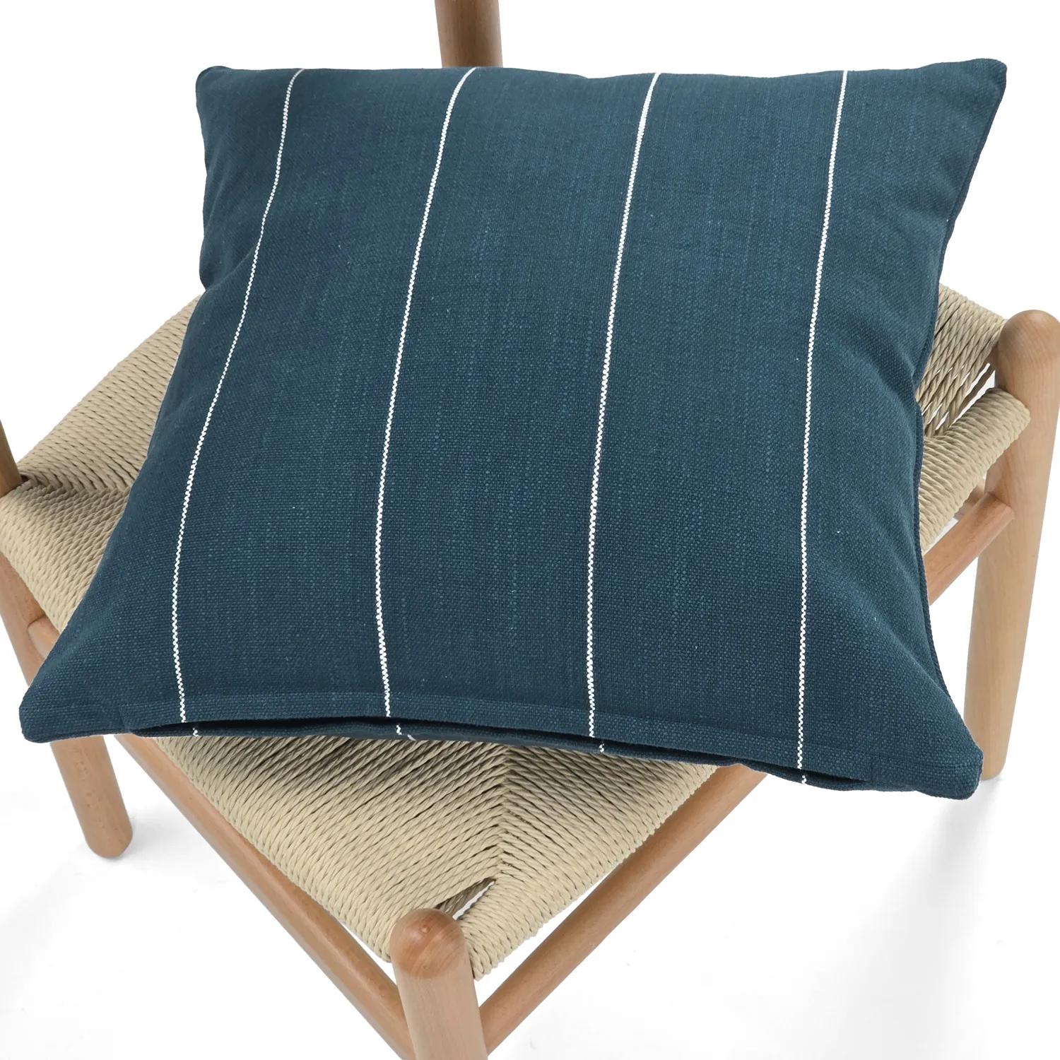 Cushion cover - Martina Stripe (blue/white)