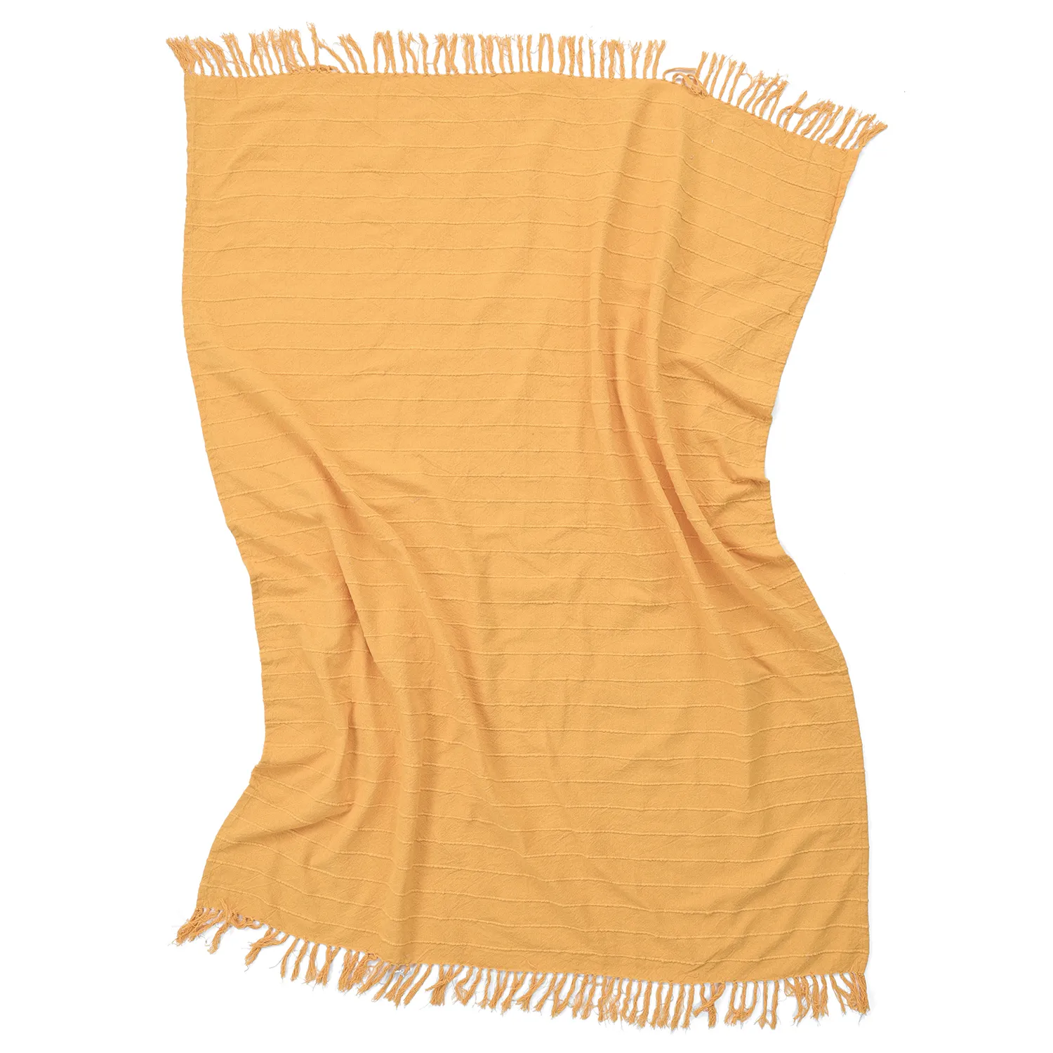 Throws - Nalani cotton throw (orange)