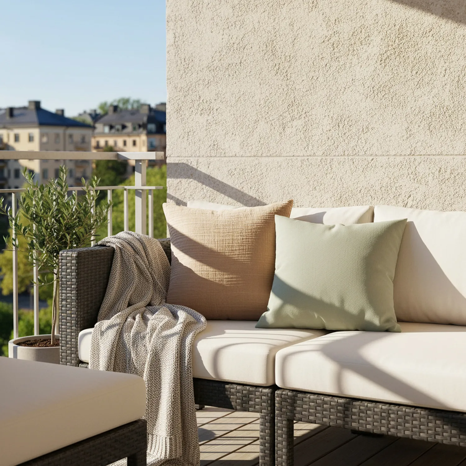 Cushion cover - Vanja (grey)