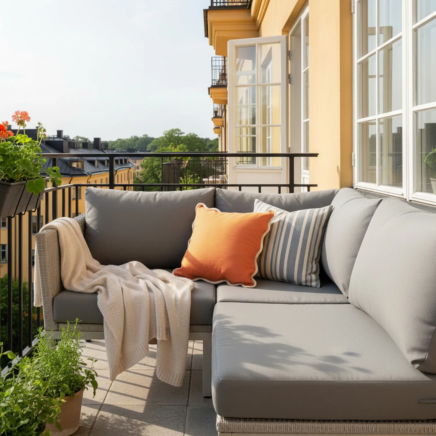 Cushion cover - Yrsa (rust)