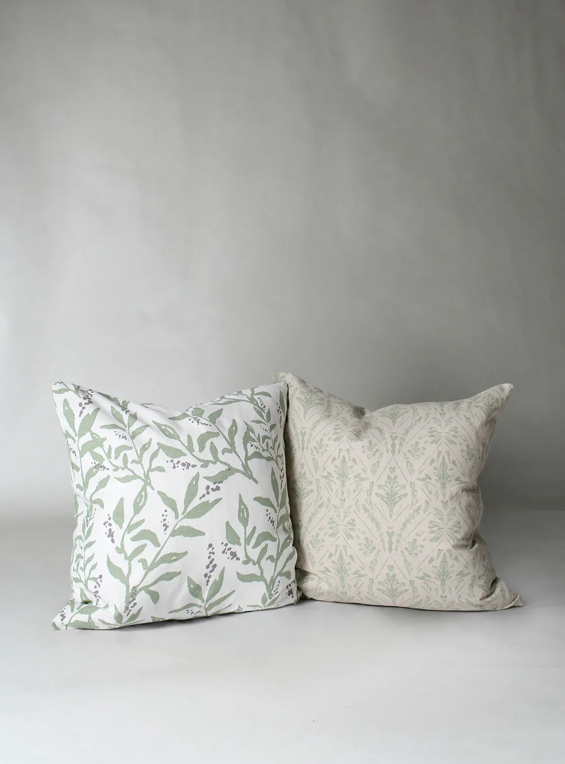 Cushion covers 2-pack - Minna (green)