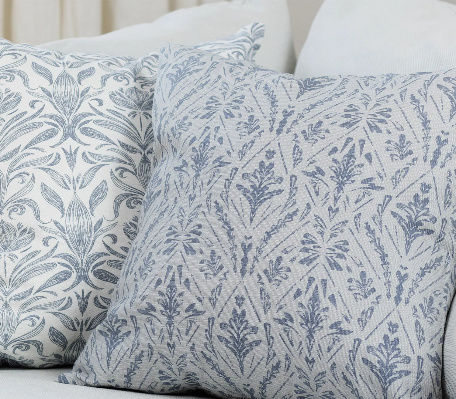 Cushion covers 2-pack - Helmi (blue)