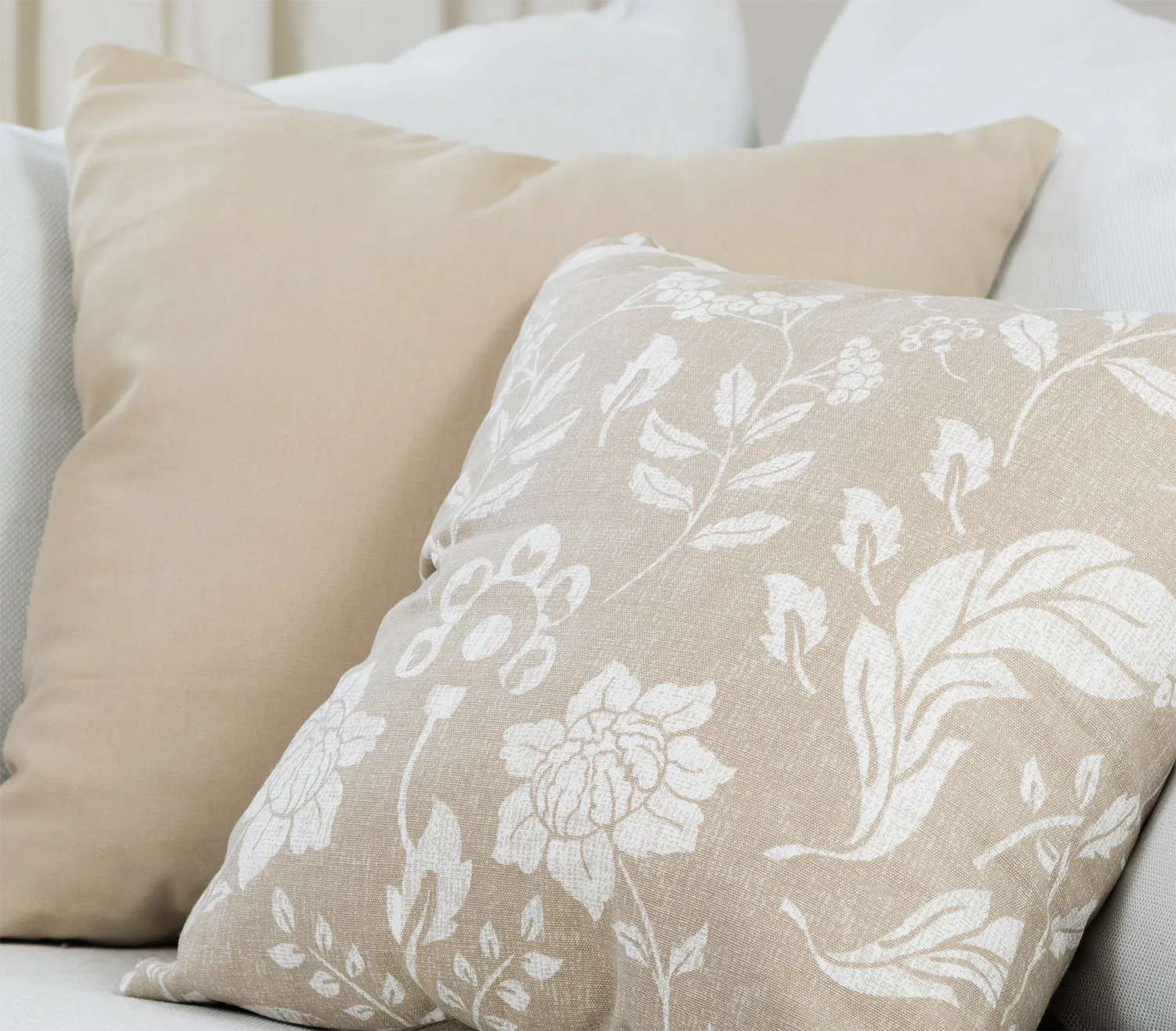 Cushion covers 2-pack - Onni (beige)
