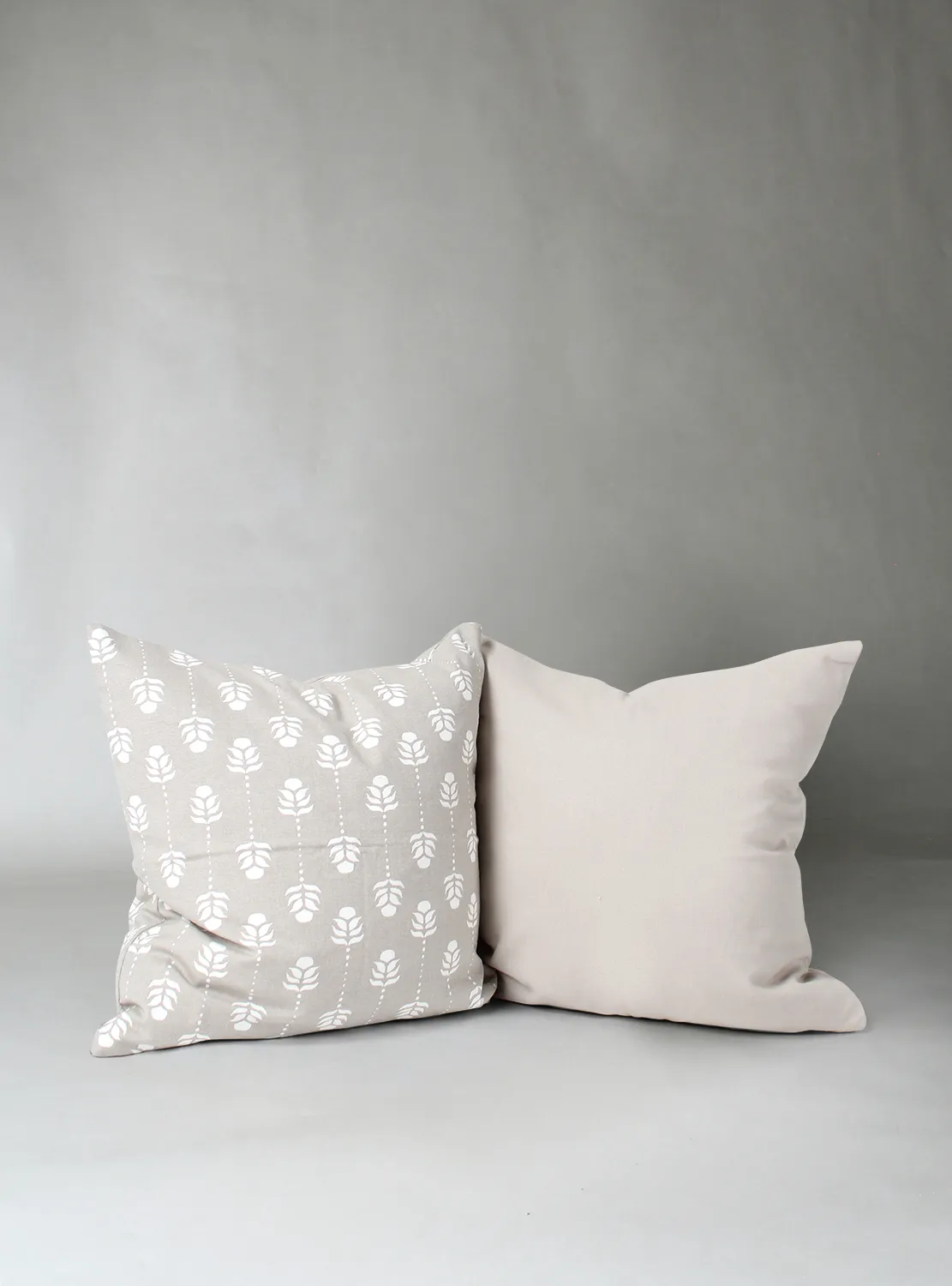 Cushion covers 2-pack - Sari (beige)