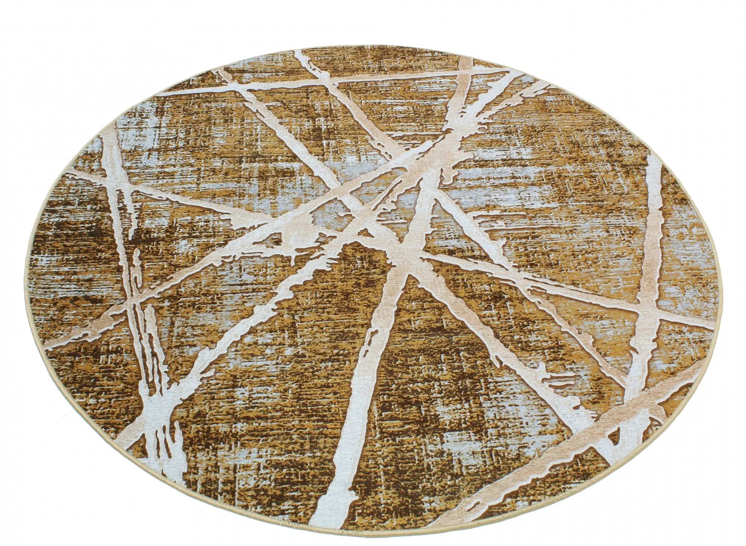 Round rug - Lagos (brown)