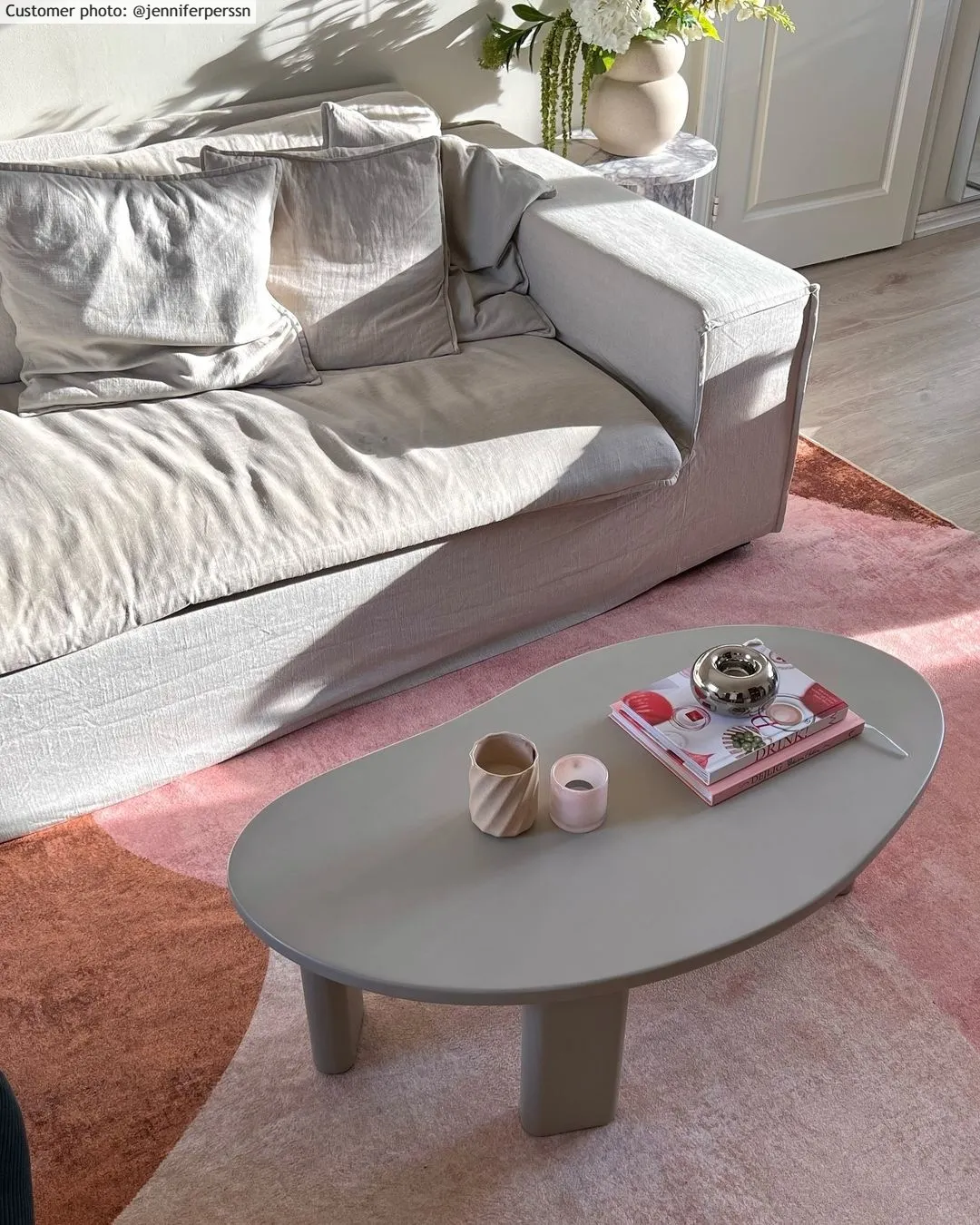 Wilton rug - Lazio (beige/pink)