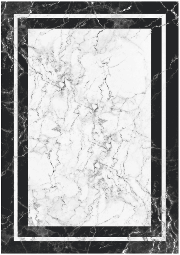 Wilton rug - Amaliada (black/white)