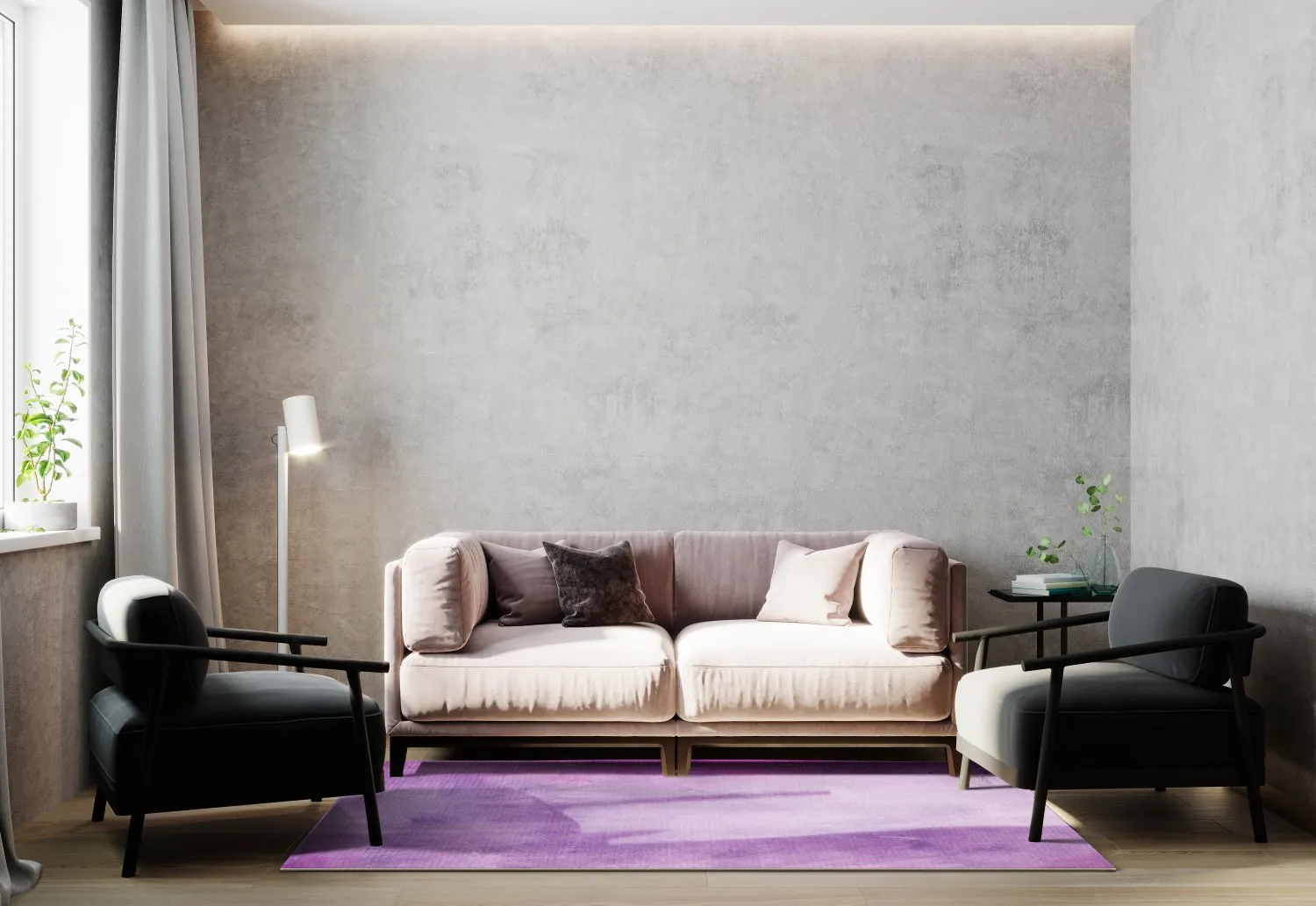 Wilton rug - Guillos (purple)