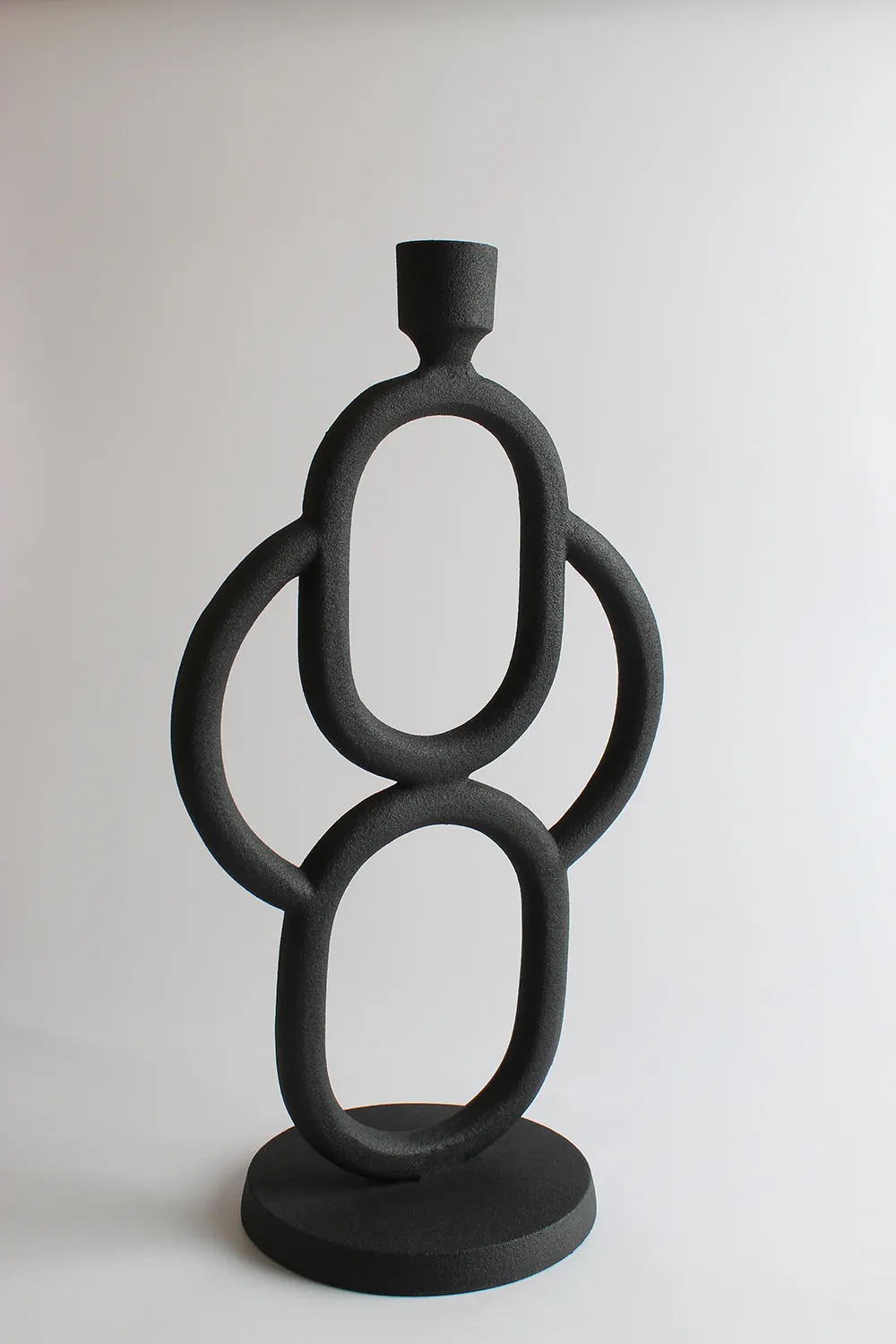 Candlestick - Iza (black)