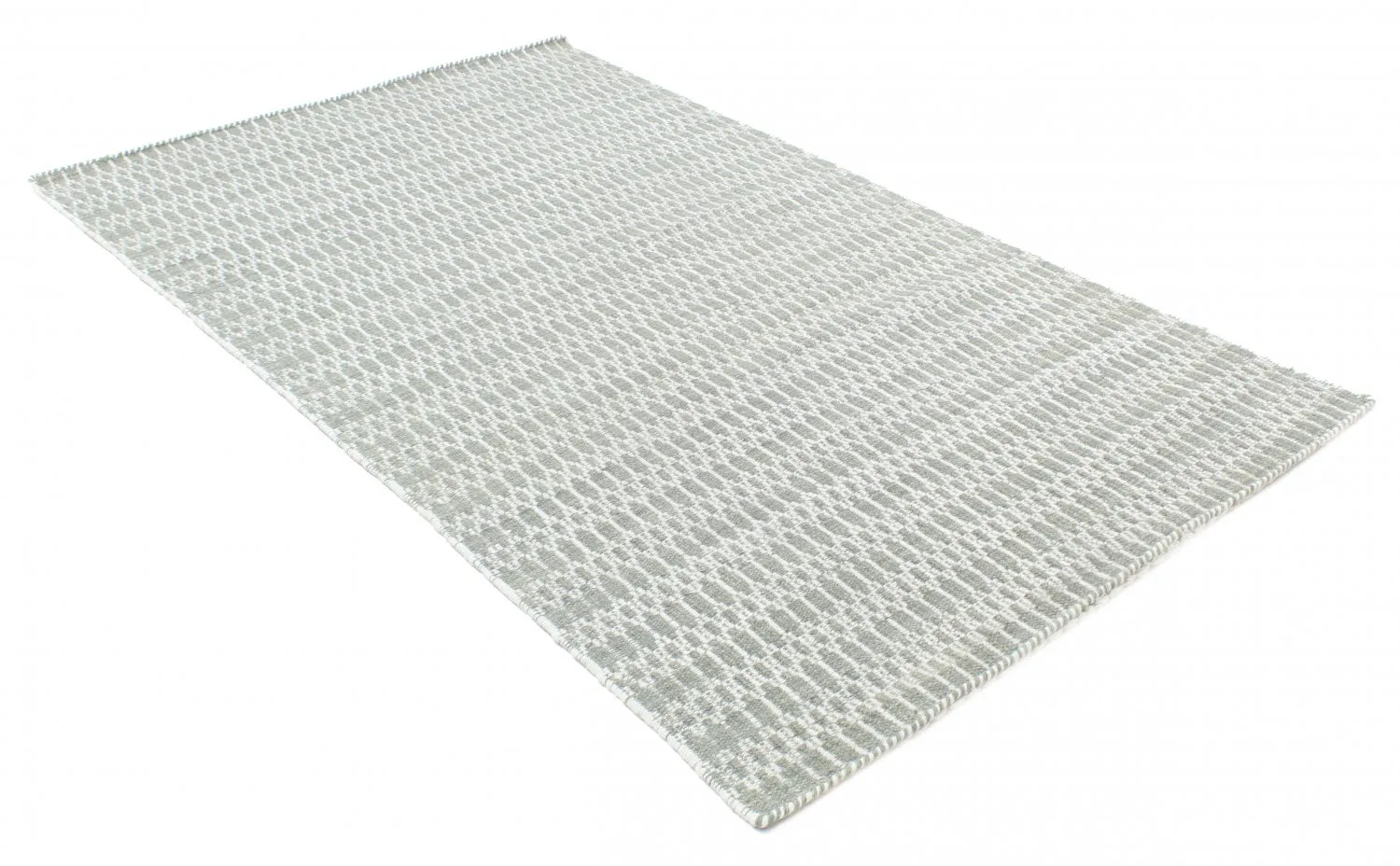 Wool rug - Long Stitch (grey)