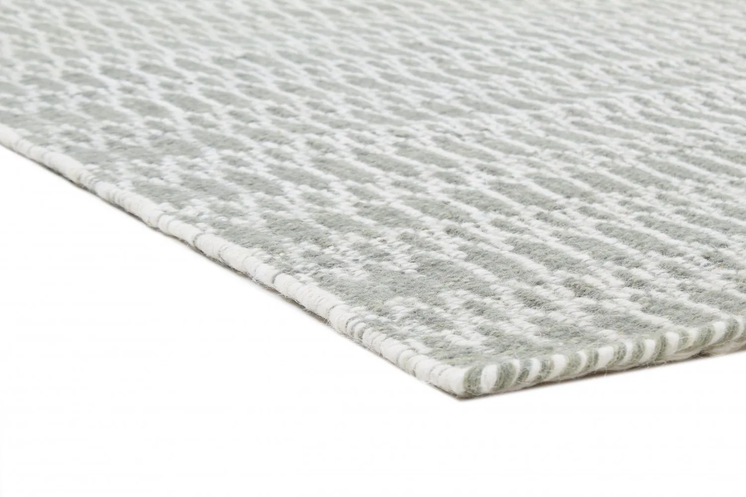 Wool rug - Long Stitch (grey)