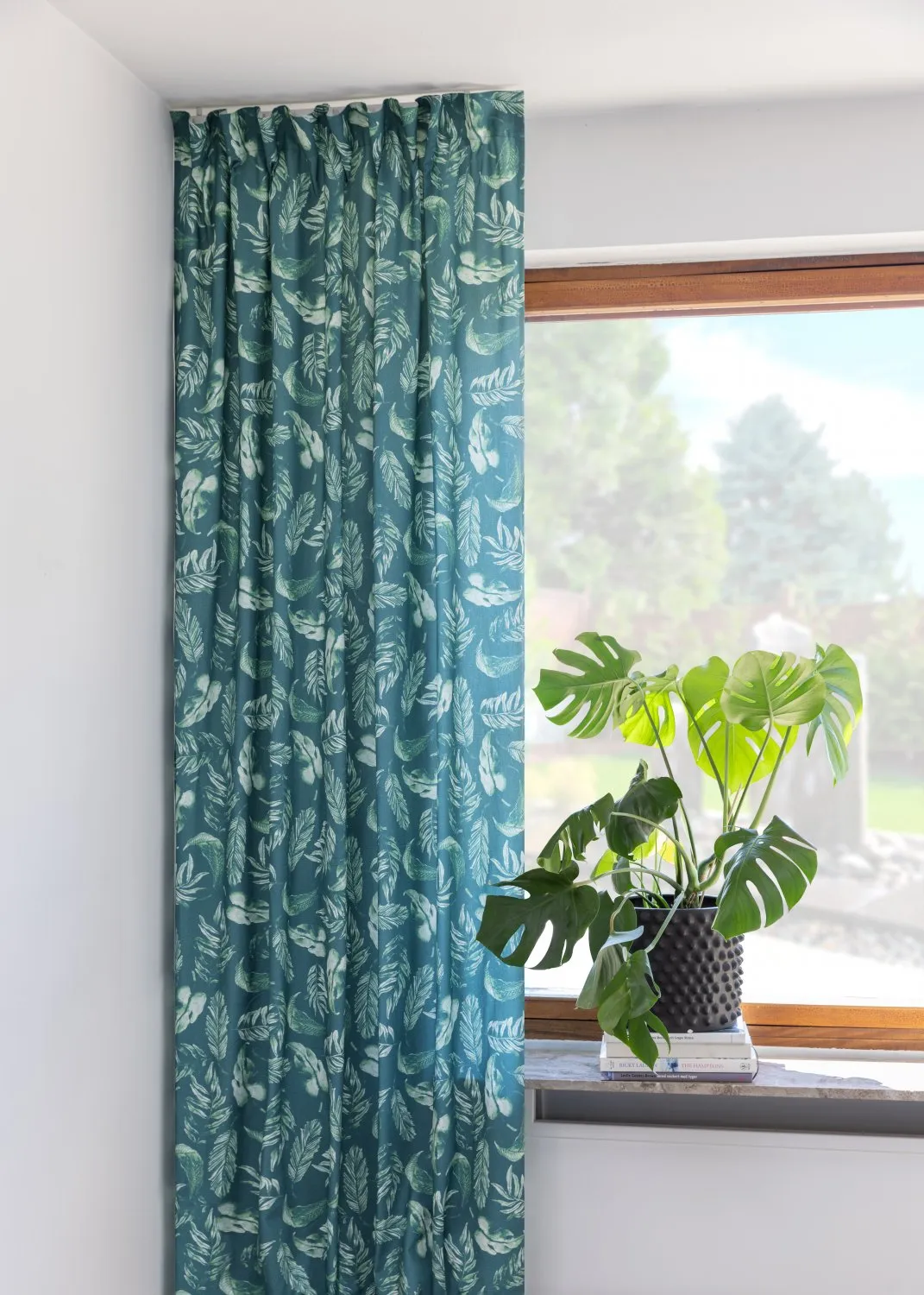 Curtains - Cotton curtain Lowe (green)