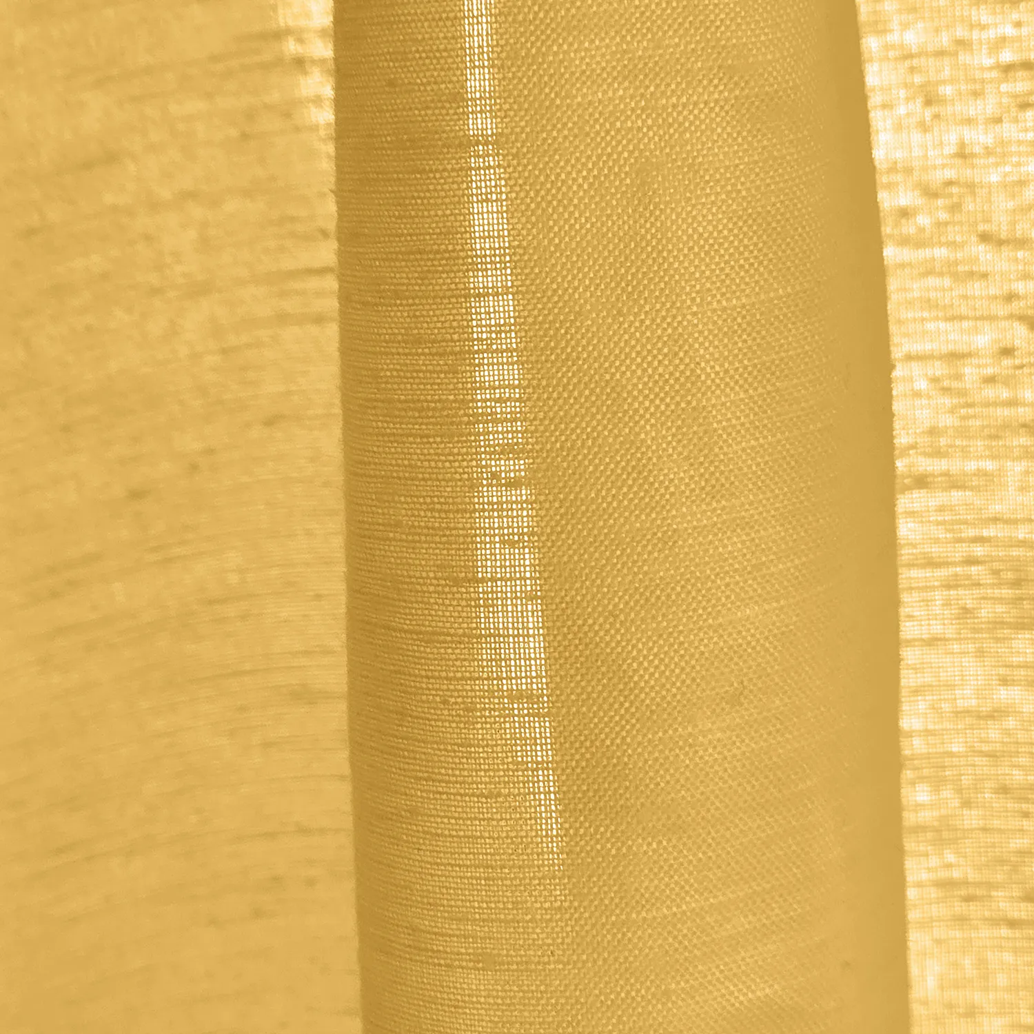 Curtains 2-Pack - Linen Blend Curtain Lumira (ochre)