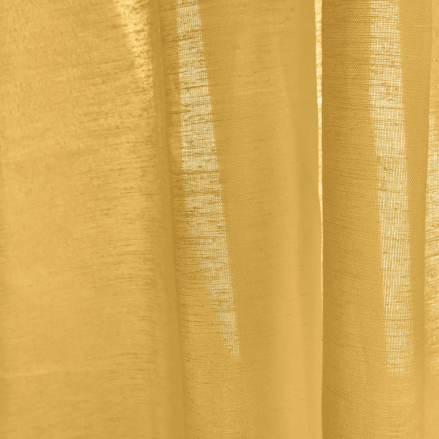 Curtains 2-Pack - Linen Blend Curtain Lumira (ochre)