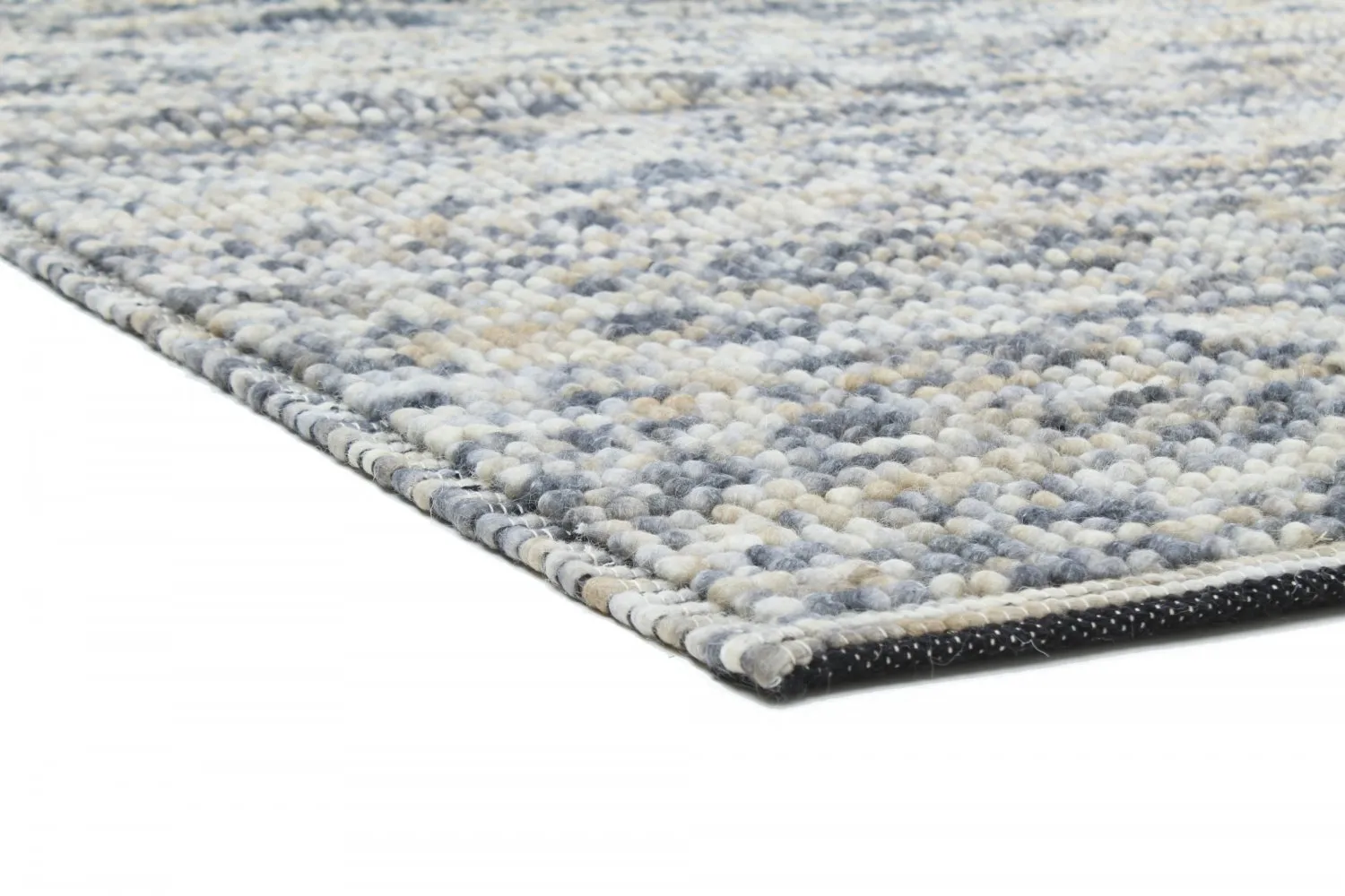 Wool rug - Luna (blue)