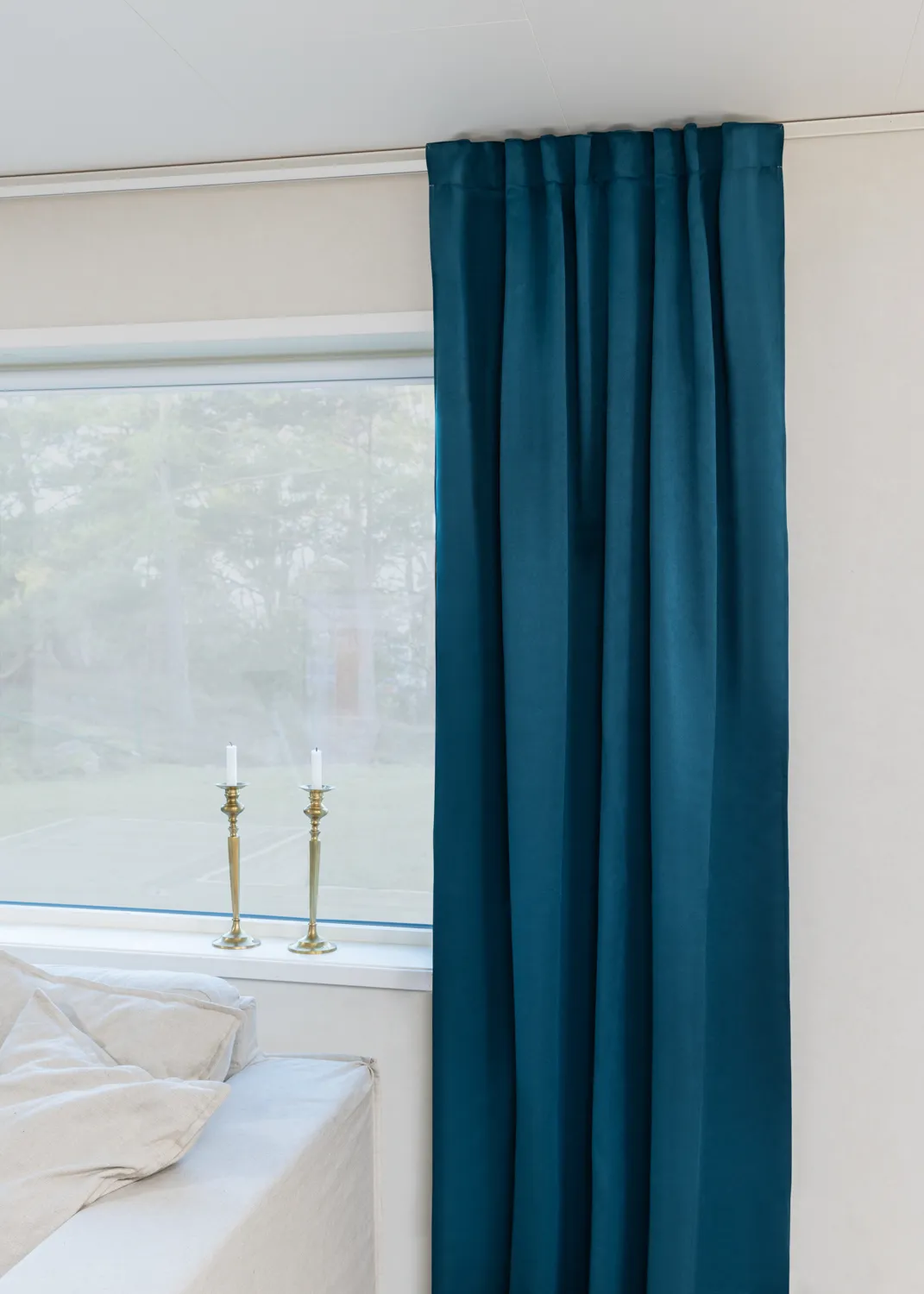 Curtains - Blackout curtain Vida (turquoise)