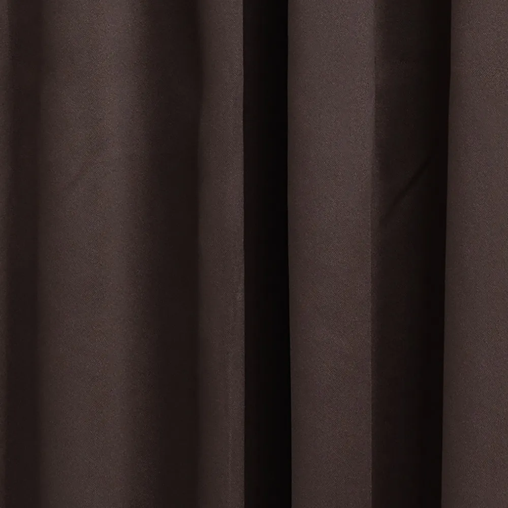 Curtains - Blackout curtain Vida (dark brown)