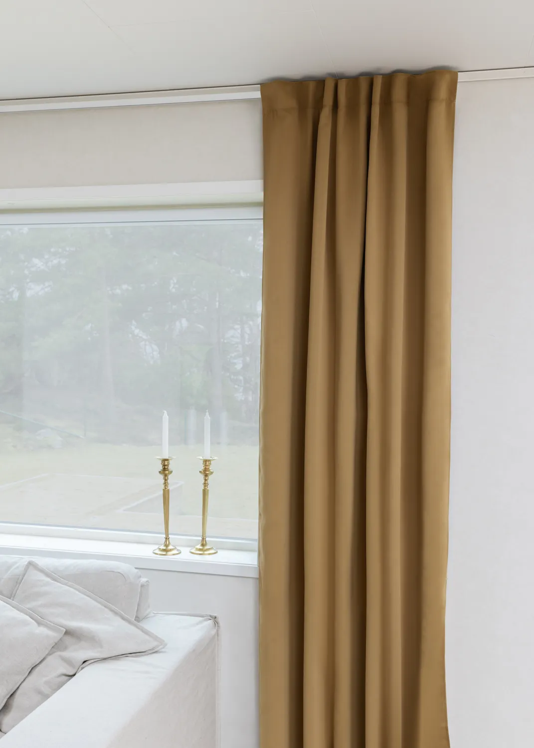 Curtains - Blackout curtain Alina (brown)