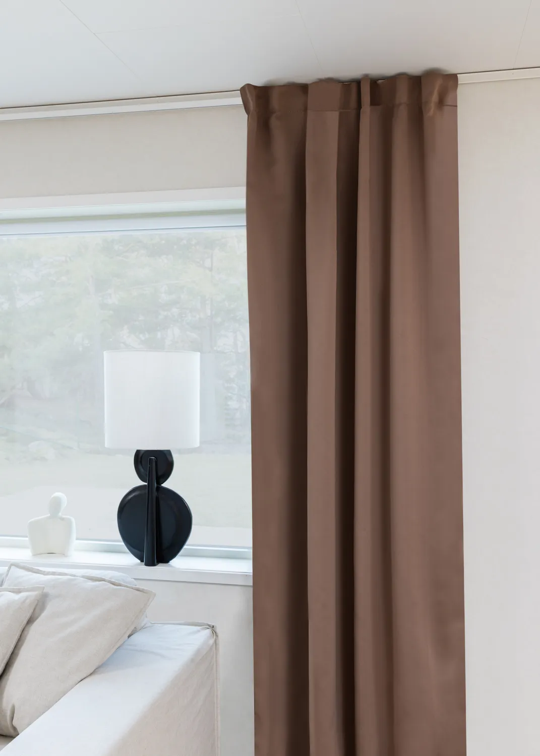 Curtains - Blackout curtain Alina (coffee)