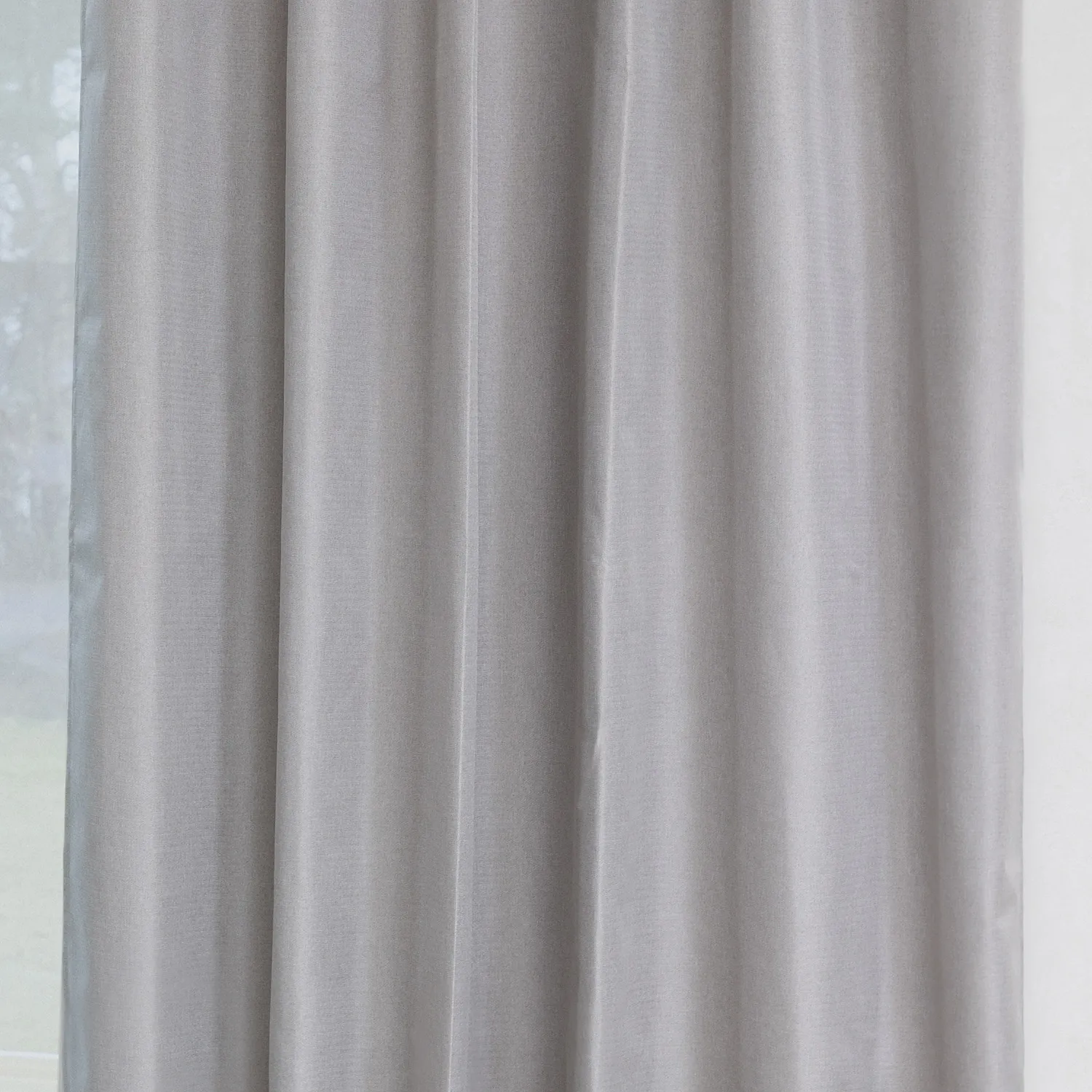 Curtains - Blackout curtain Reyna (light grey)