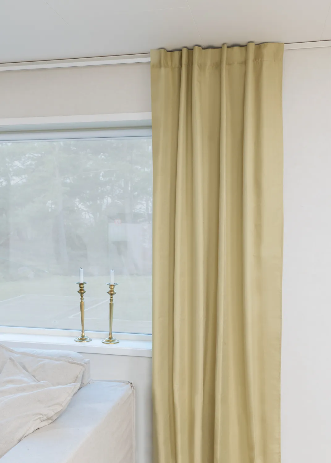 Curtains - Blackout curtain Reyna (yellow)