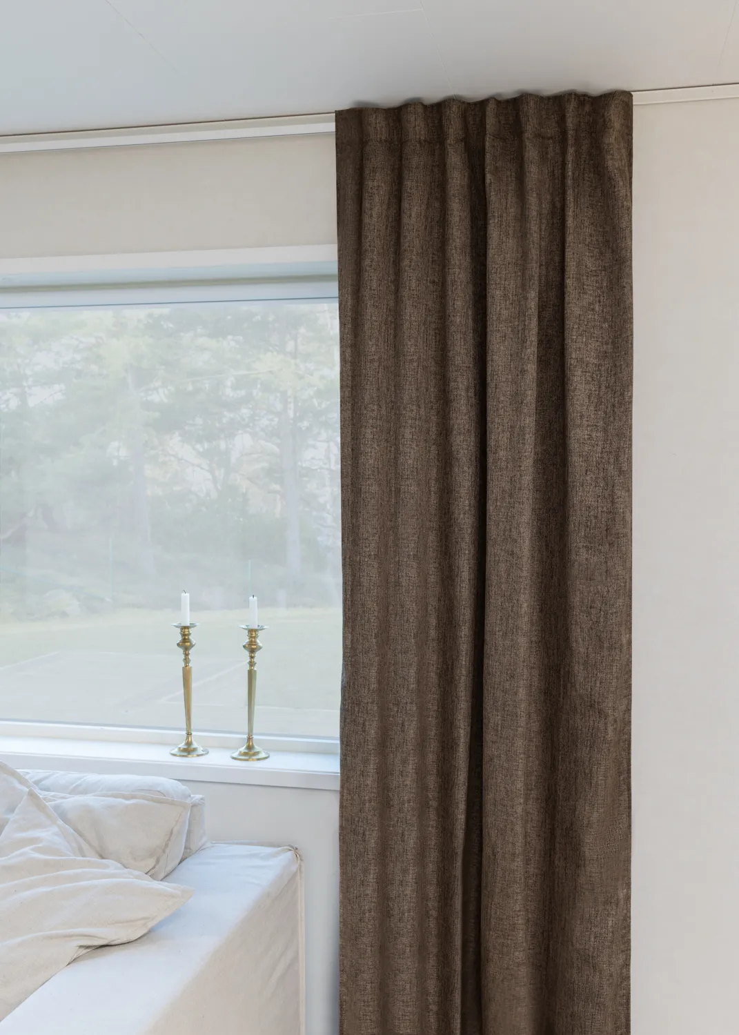 Curtains - Blackout curtain Raya (brown)