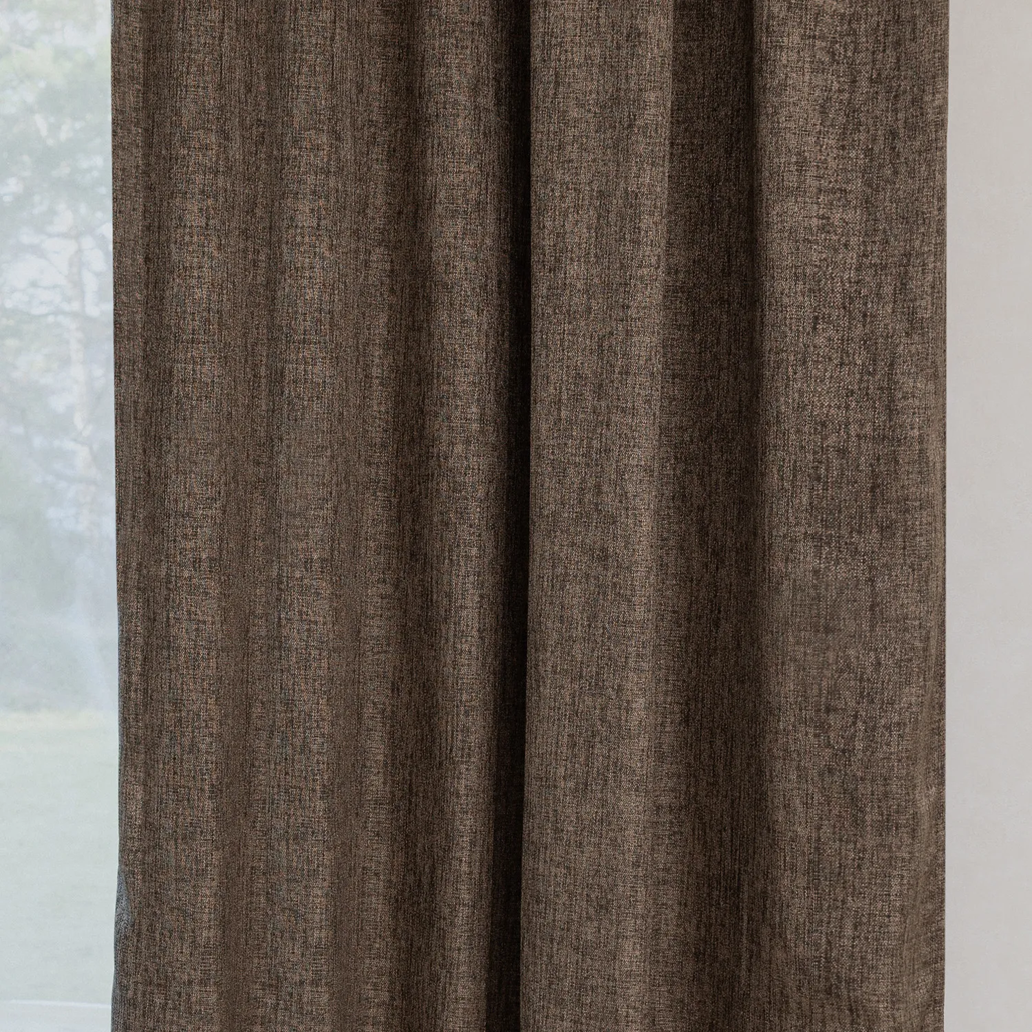 Curtains - Blackout curtain Raya (brown)