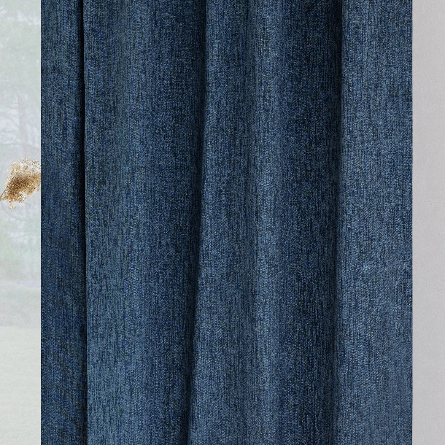 Curtains - Blackout curtain Raya (blue)