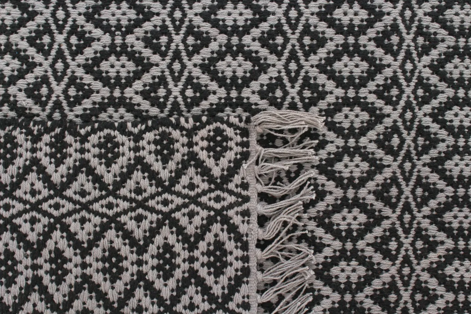 Rag rug - Lykke (grey/grey-black)