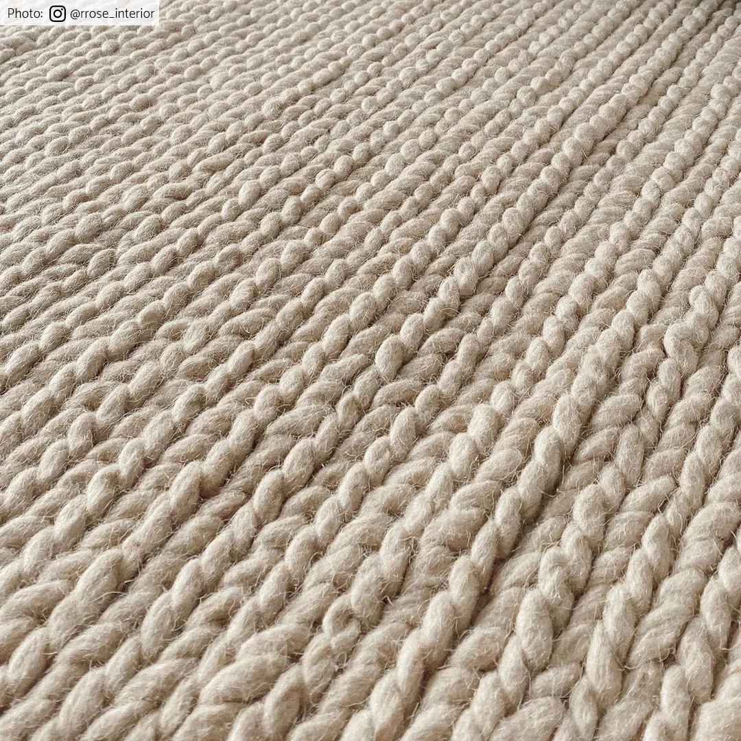 Wool rug - Lynmouth (cream)