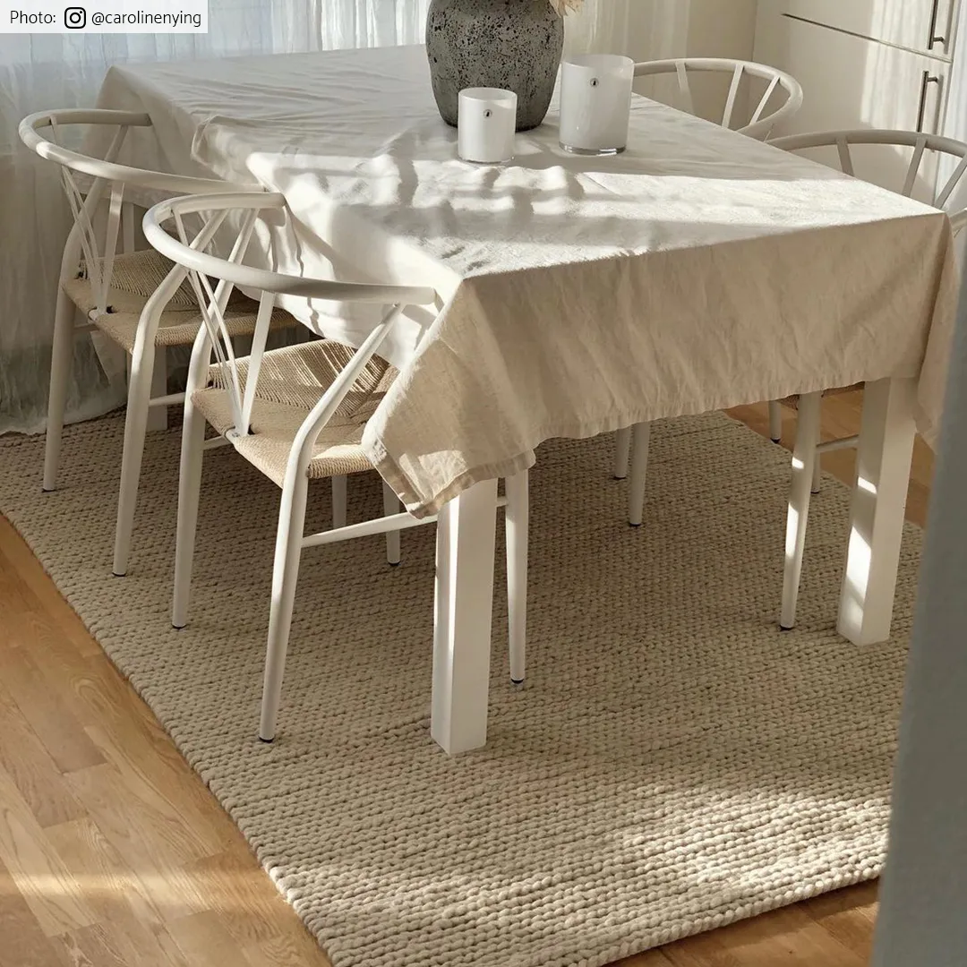 Wool rug - Lynmouth (cream)
