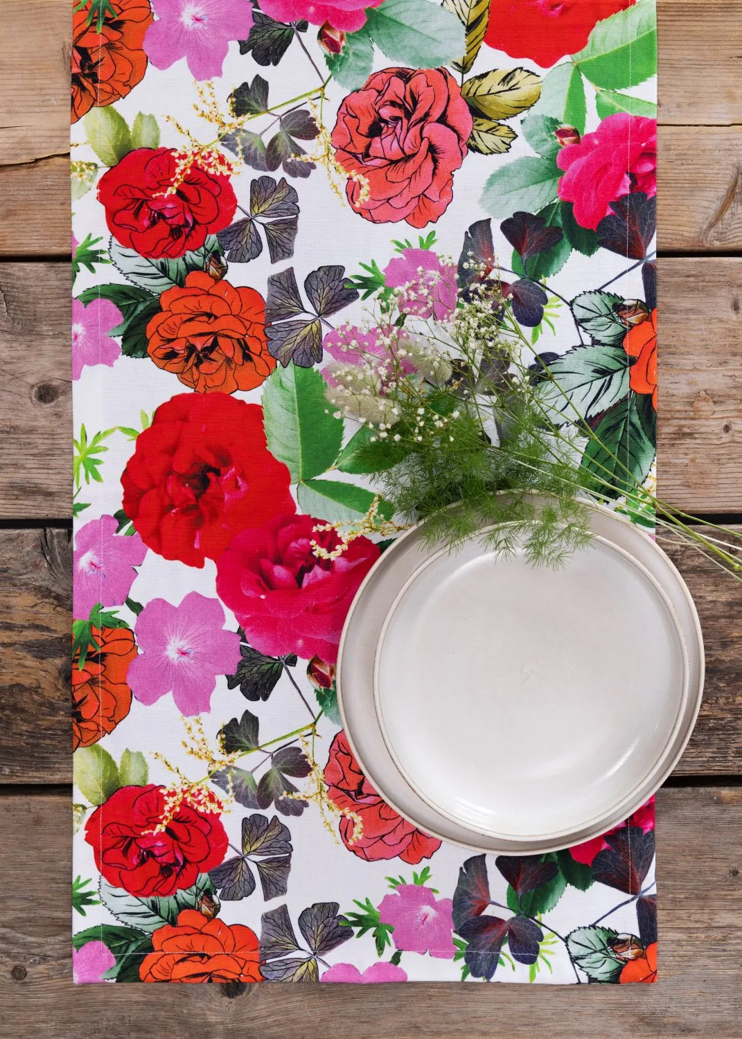 Table runner - Magic (pink)