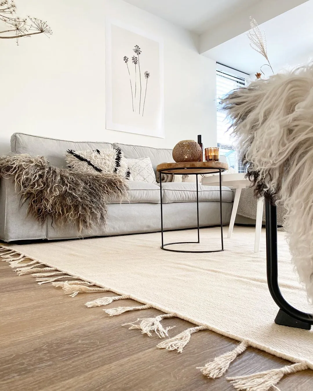 Wool rug - Malana (beige)
