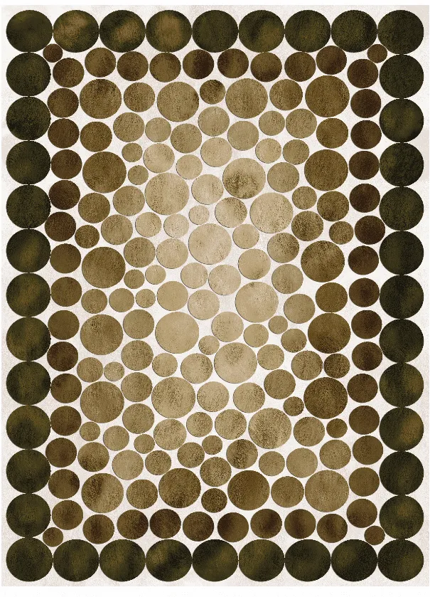 Wilton rug - Marineo (brown/green)