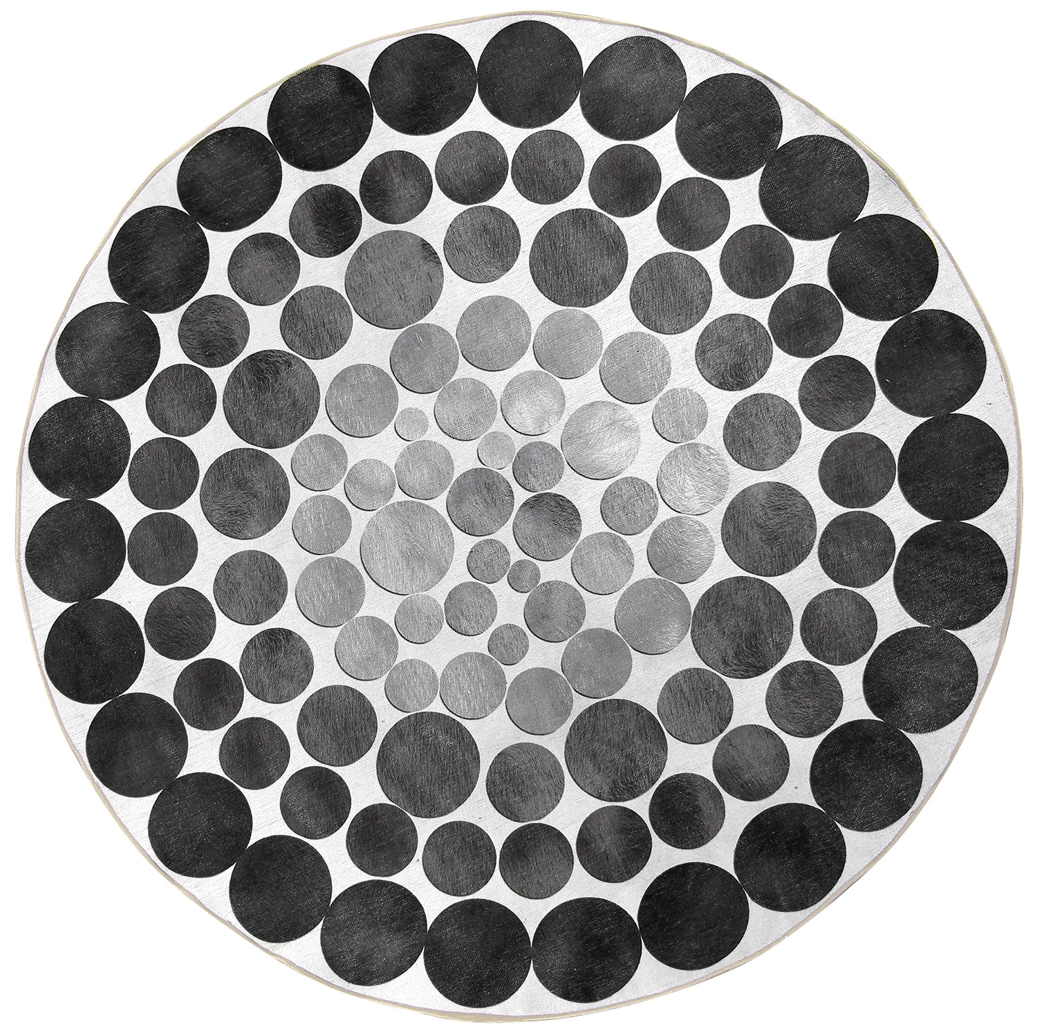 Round rug - Marineo (grey)