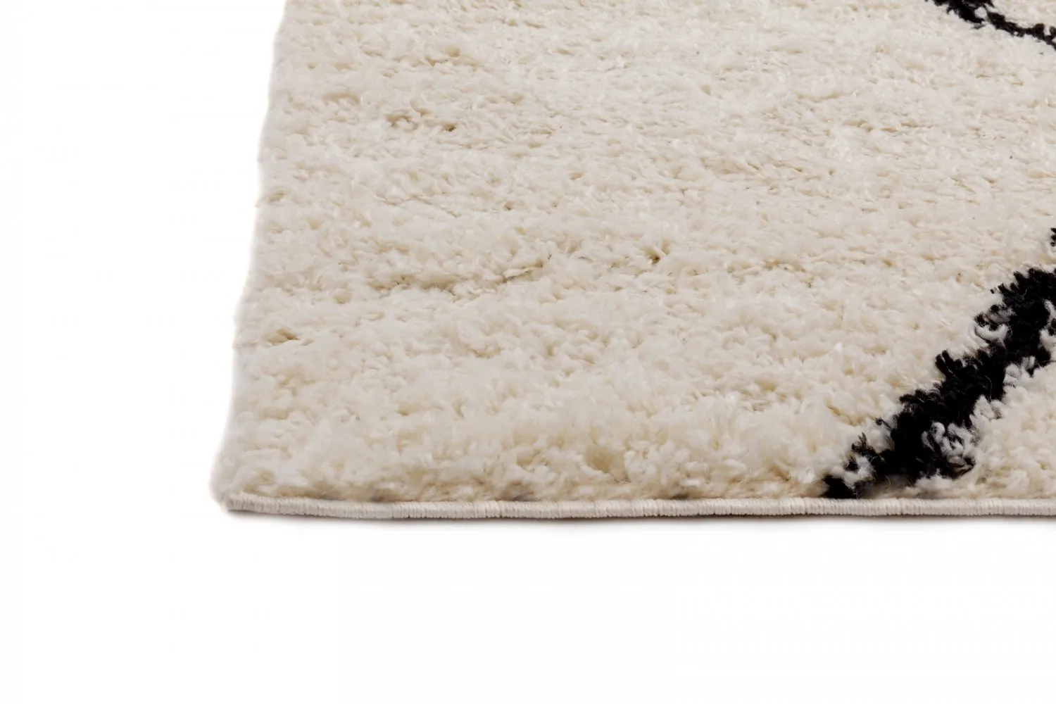 Round rugs - Marsa (black/white)