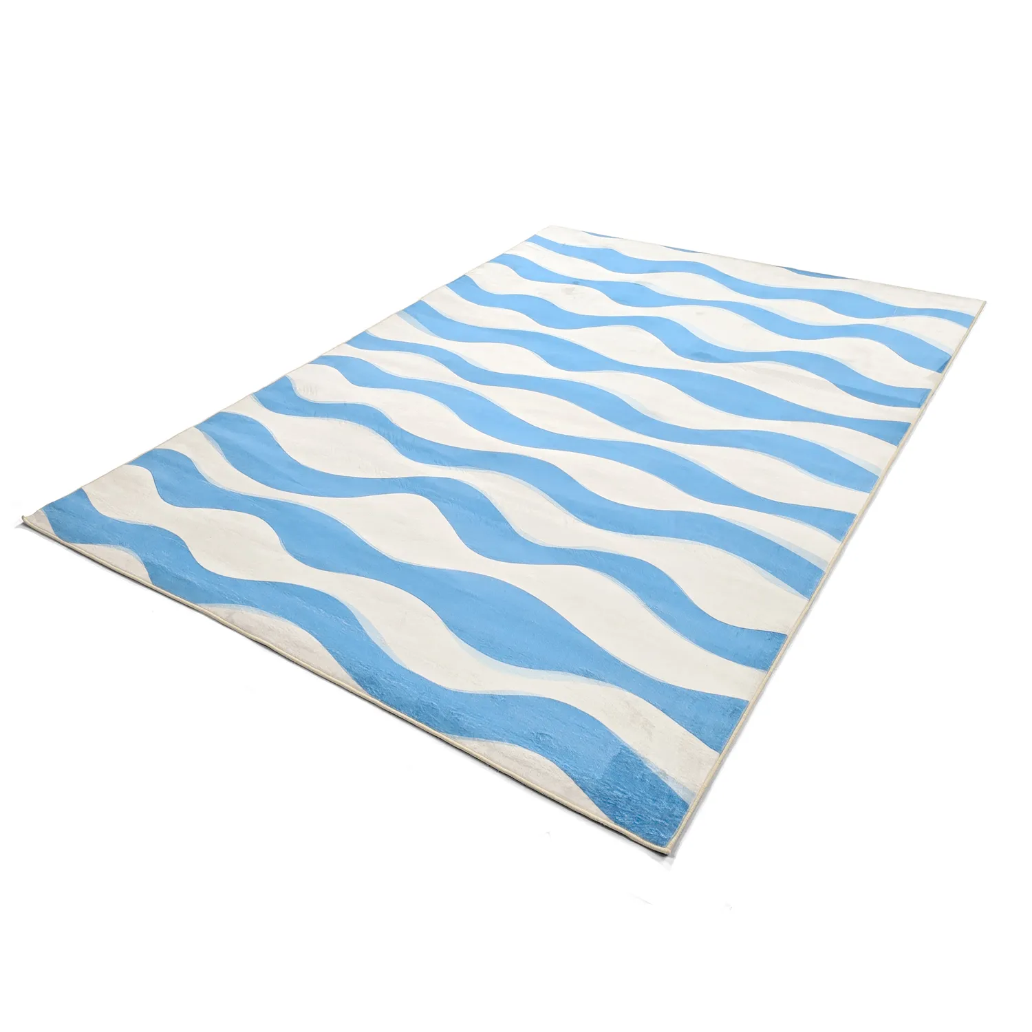 Wilton rug - Marsala (blue/white)