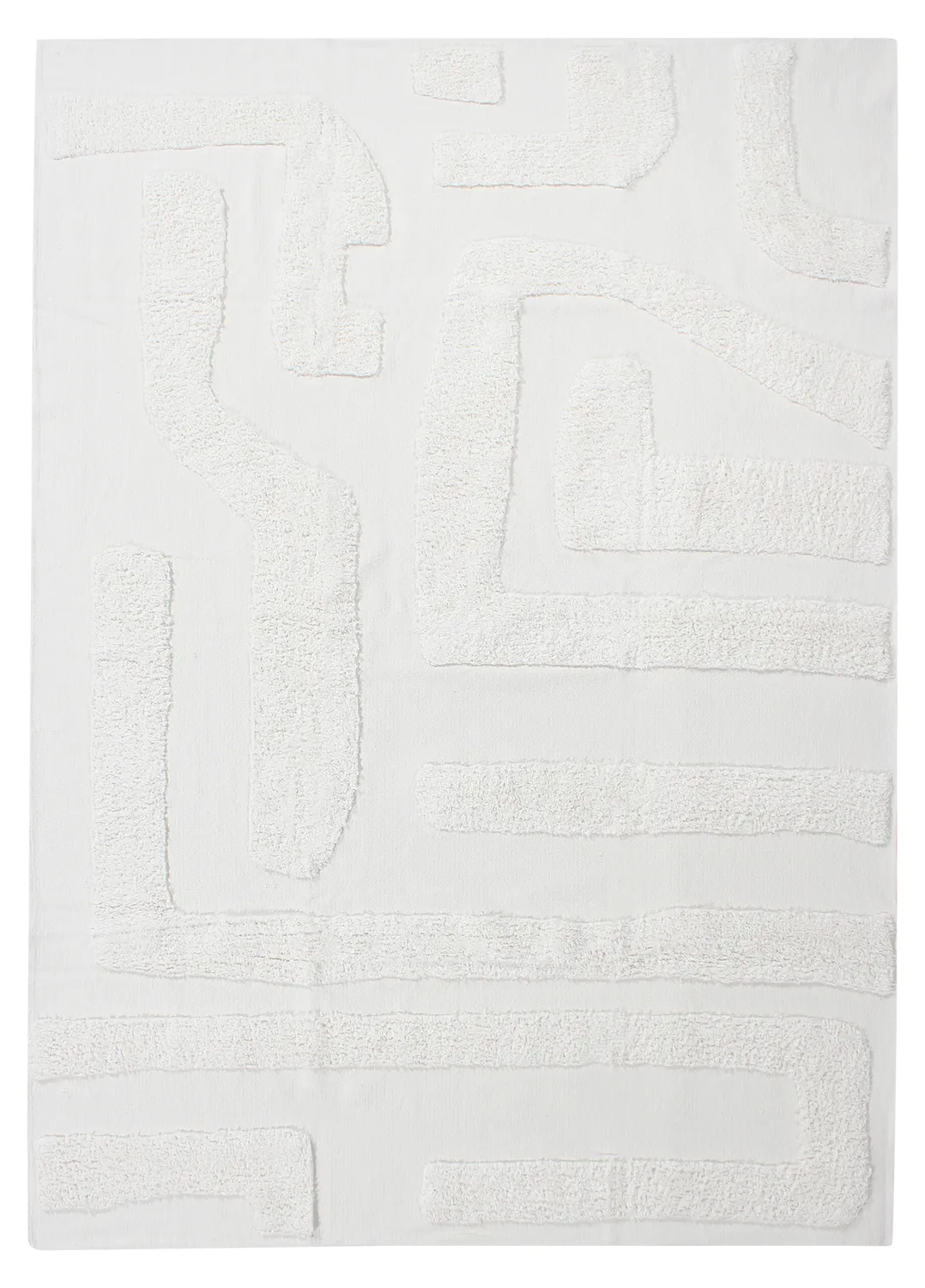 Shaggy rugs - Alexa Natural Cotton Shaggy (offwhite)