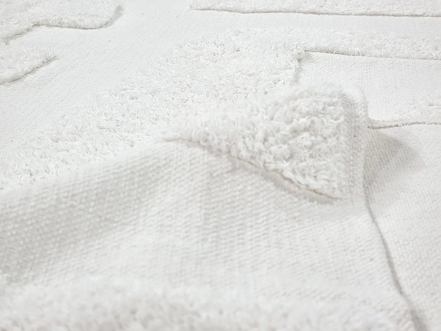 Shaggy rugs - Alexa Natural Cotton Shaggy (offwhite)