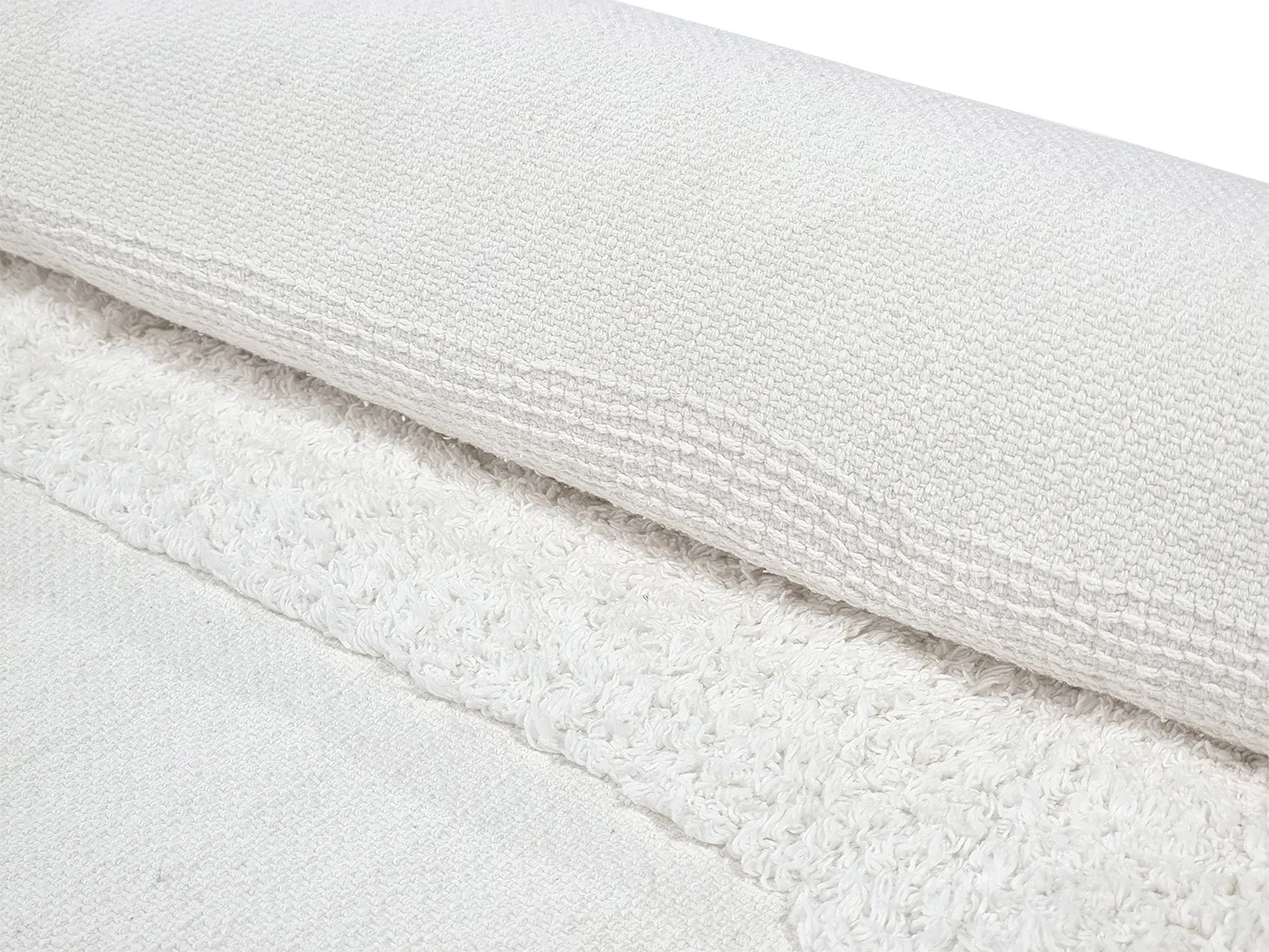 Shaggy rugs - Alexa Natural Cotton Shaggy (offwhite)