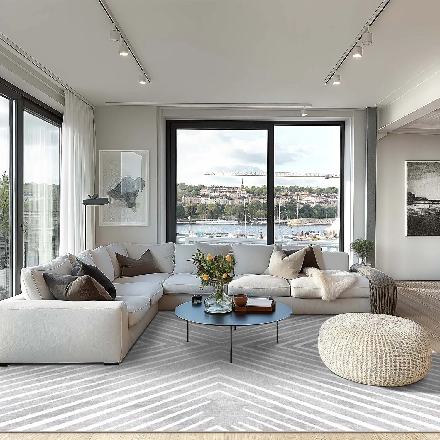 Wilton rug - Amorgos (grey)
