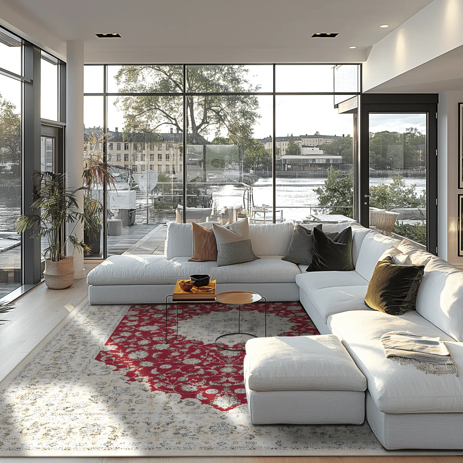 Wilton rug - Arabella (red)