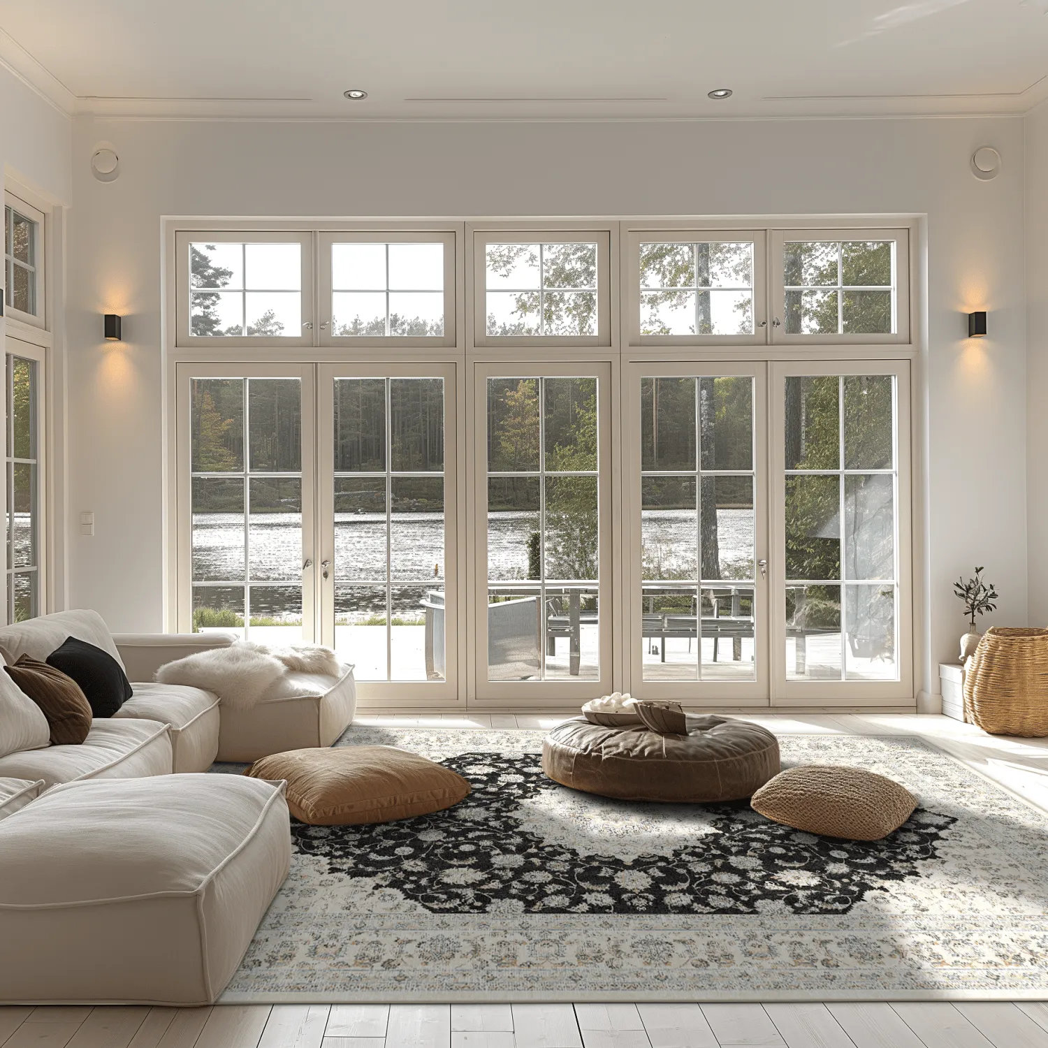 Wilton rug - Arabella (black)