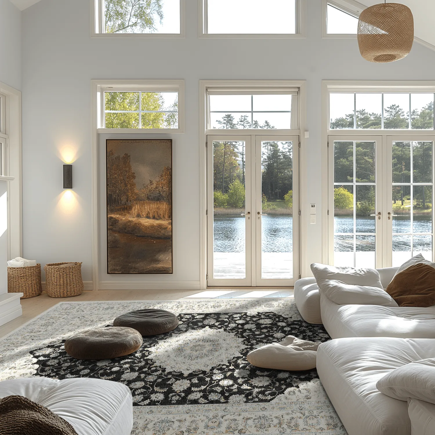 Wilton rug - Arabella (black)